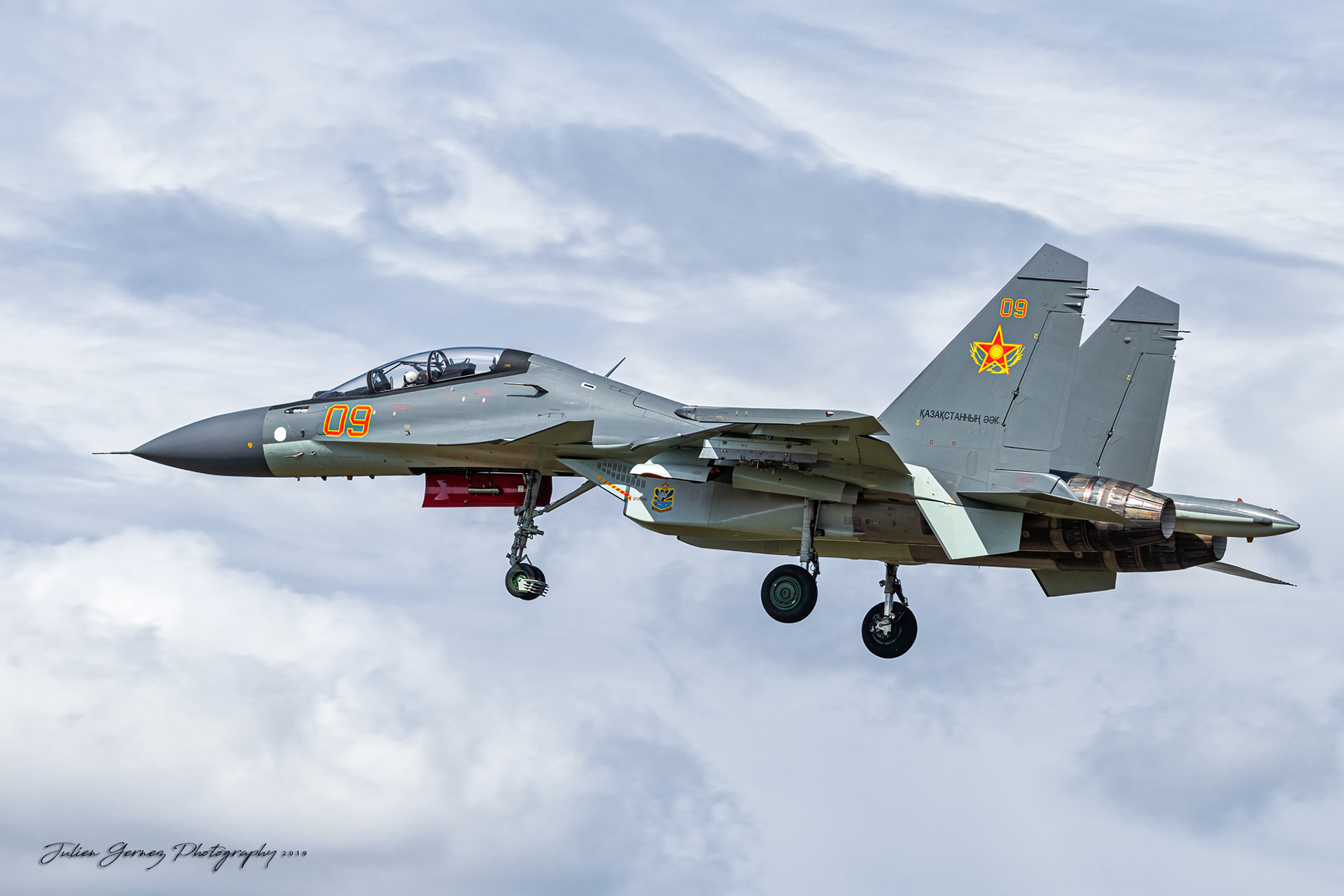 Sukhoi Su-30SM Flanker - Kazakhstan Air Force - 604th Air Base