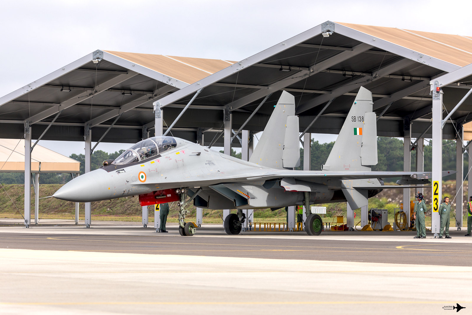 Sukhoi Su-30MKI - Indian Air Force - 15 Wing / 24 Sqn "Hunting Hawks"