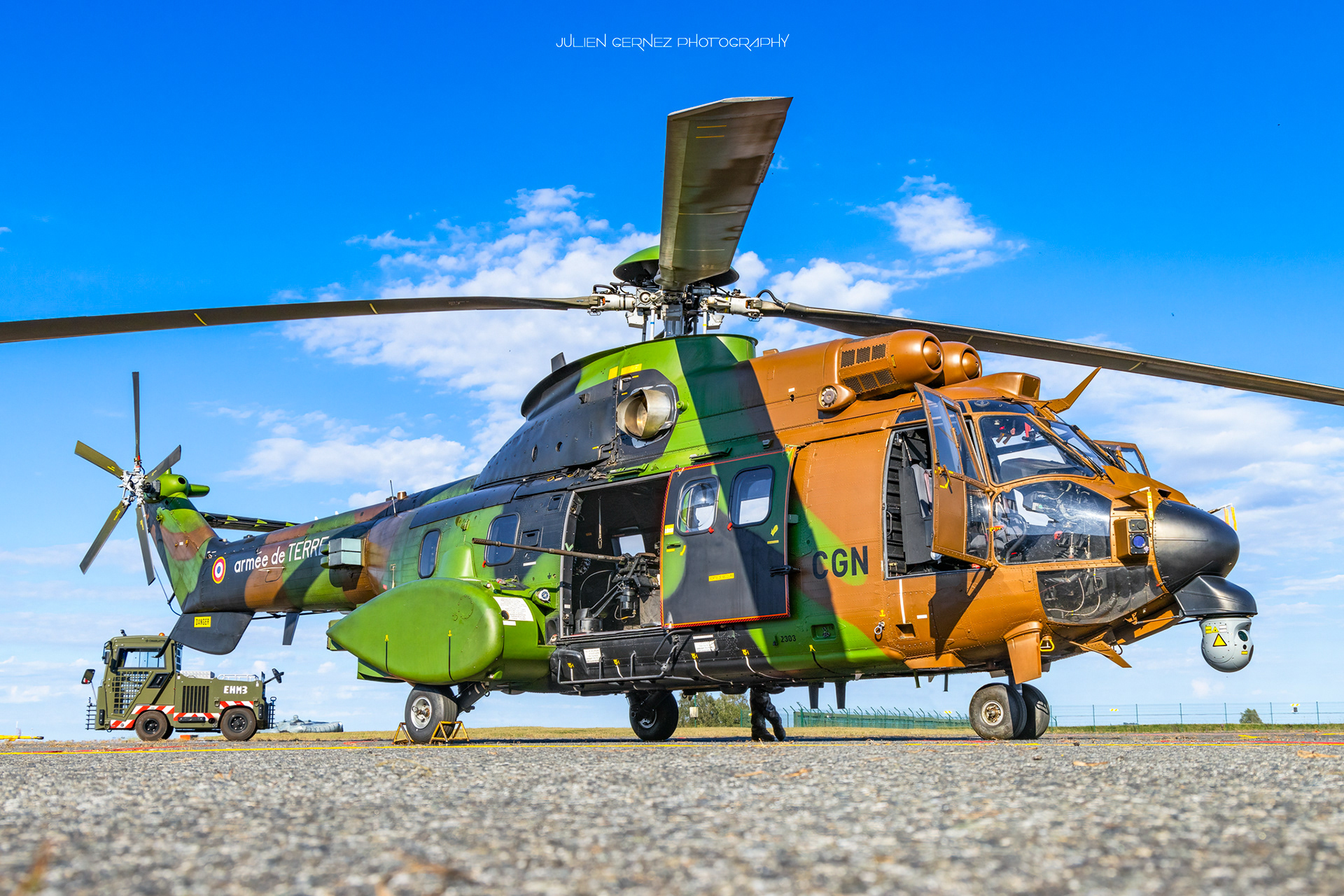 Aérospatiale AS-532UL Cougar - Aviation Légère de l'Armée de Terre - 5e RHC