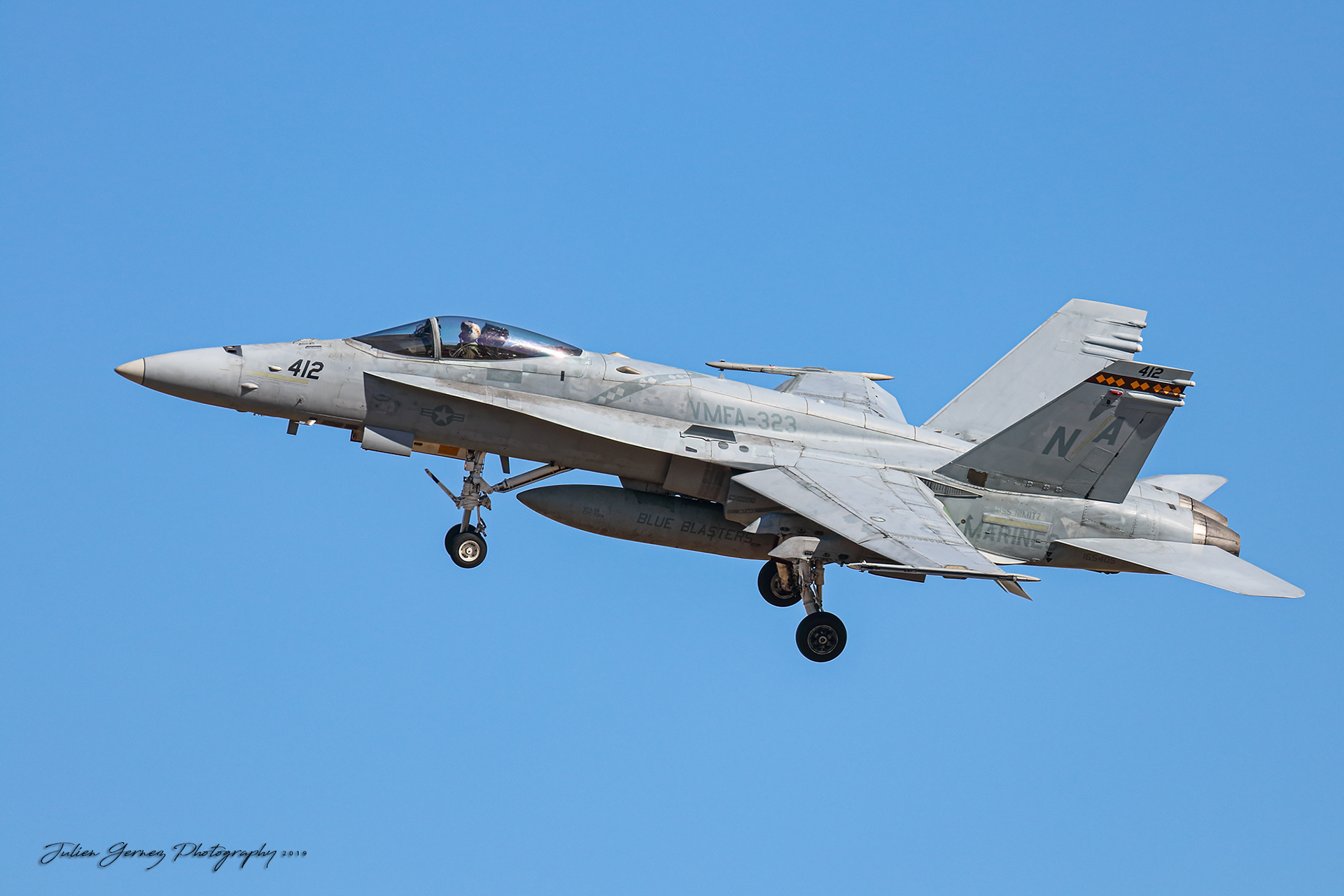 Mc Donnell Douglas F/A-18C Hornet - US Marine Corps - VMFA-323 "Death Rattlers"
