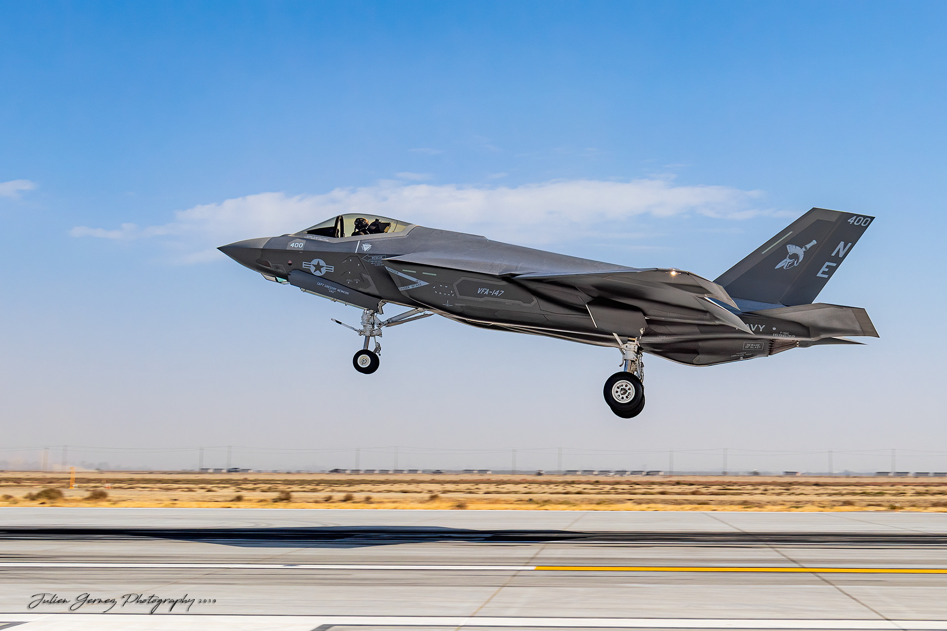 Lockheed F-35C Lightning II - US Navy - VFA-147 "Argonauts"