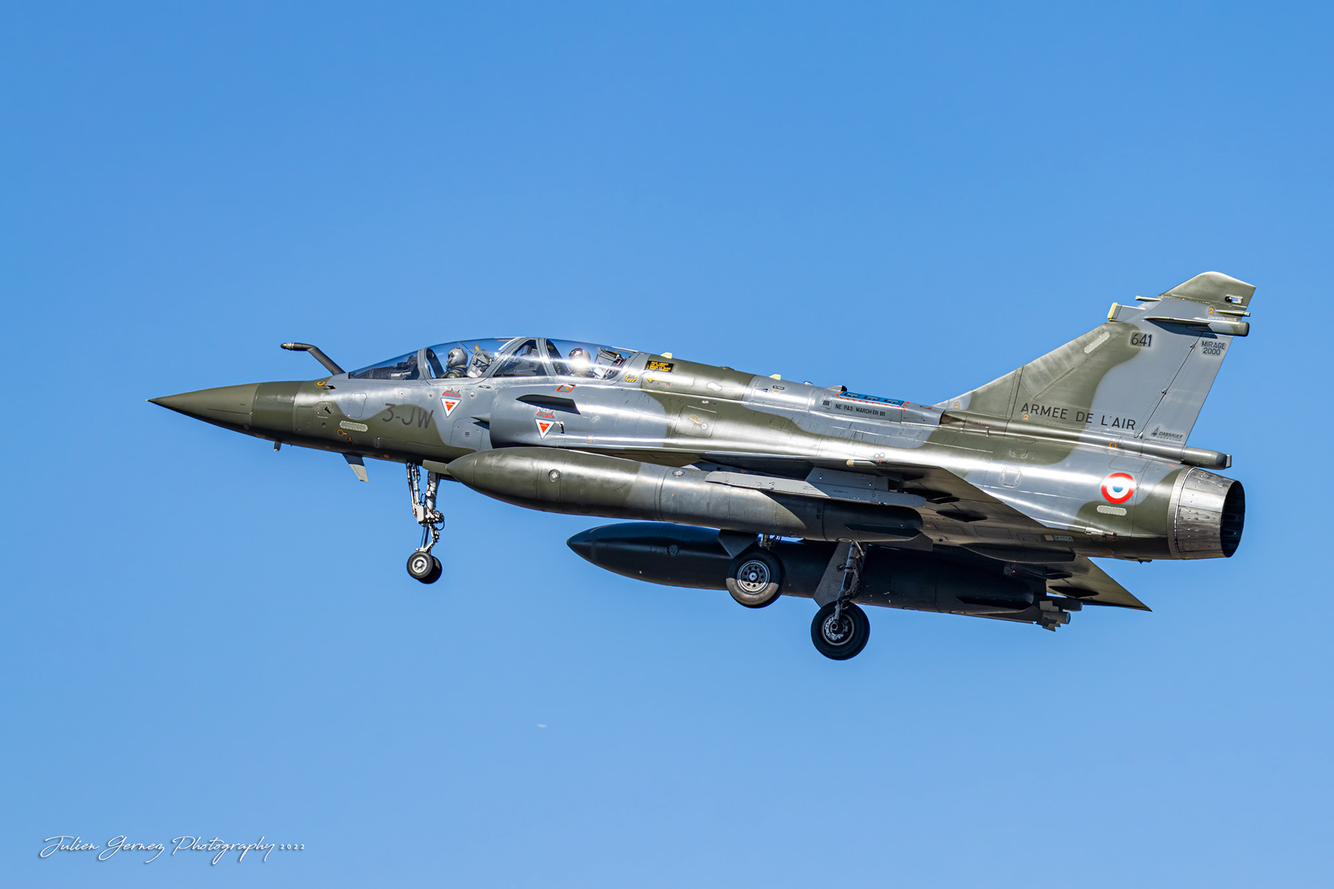 Dassault Mirage 2000D - French Air Force - EC 2/3 "Champagne"