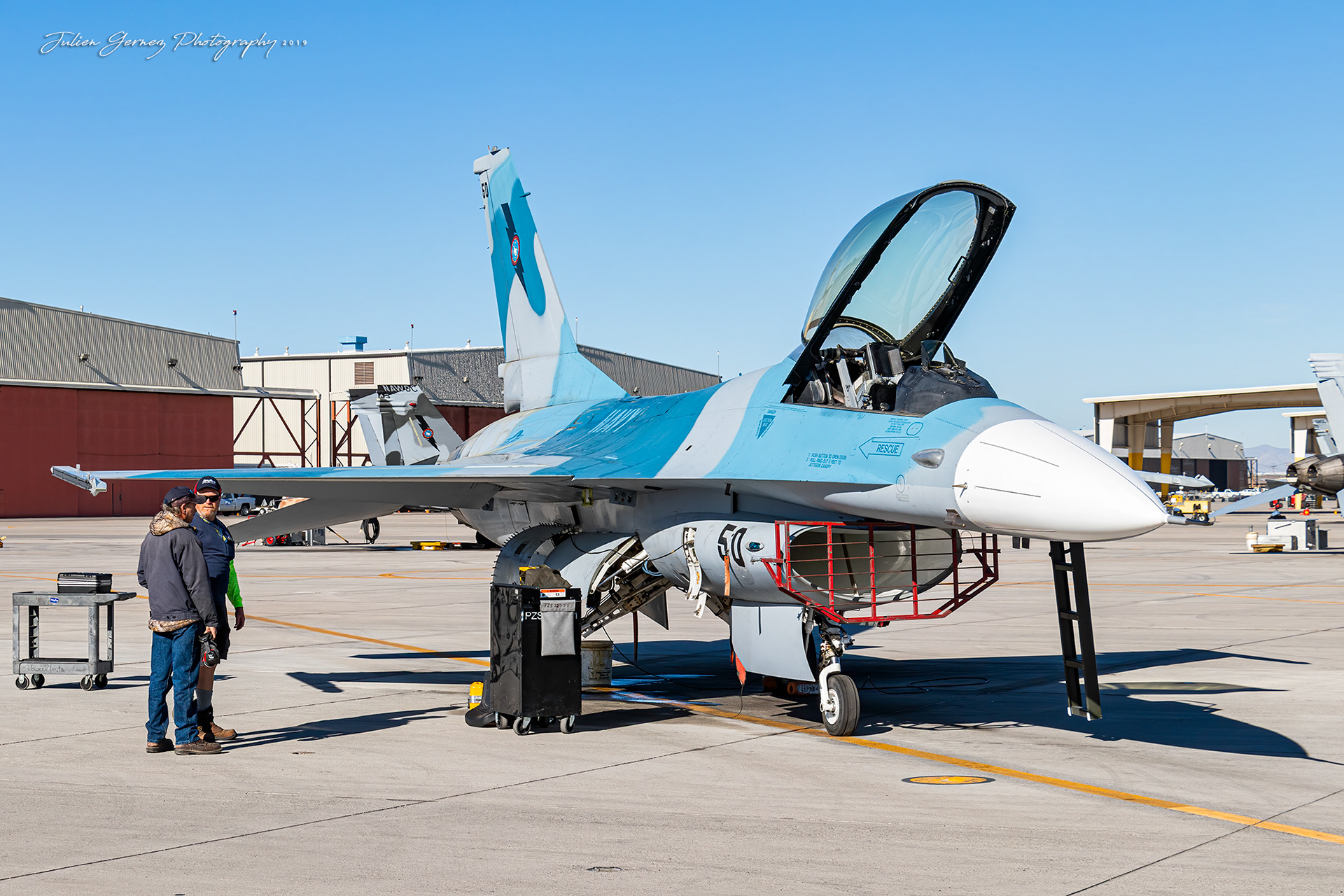 General Dynamics F-16A Fighting Falcon - US Navy - NAWDC