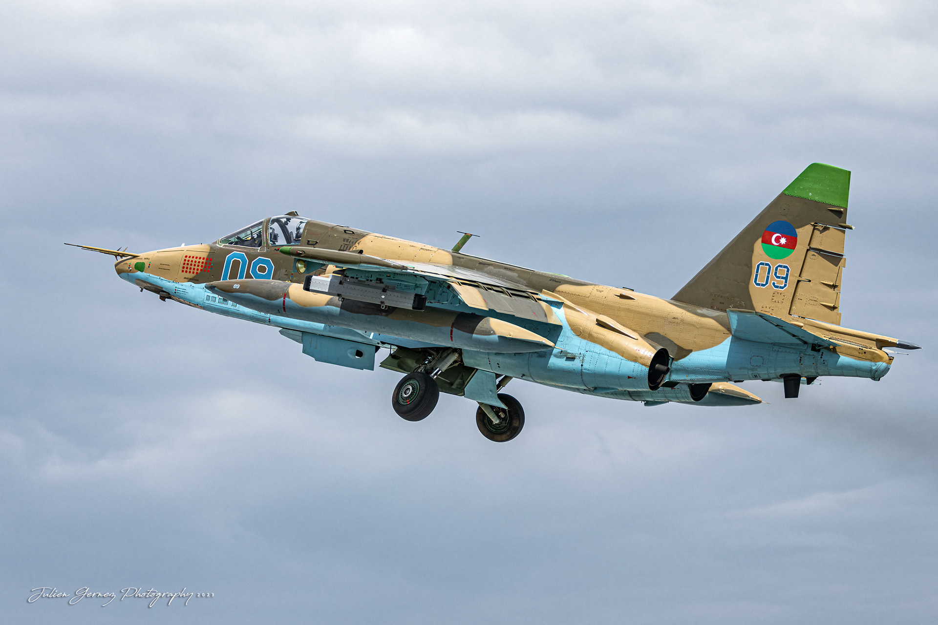 Sukhoi Su-25 Frogfoot - Azerbaijan Air Force - SU-25 Eskadrilya
