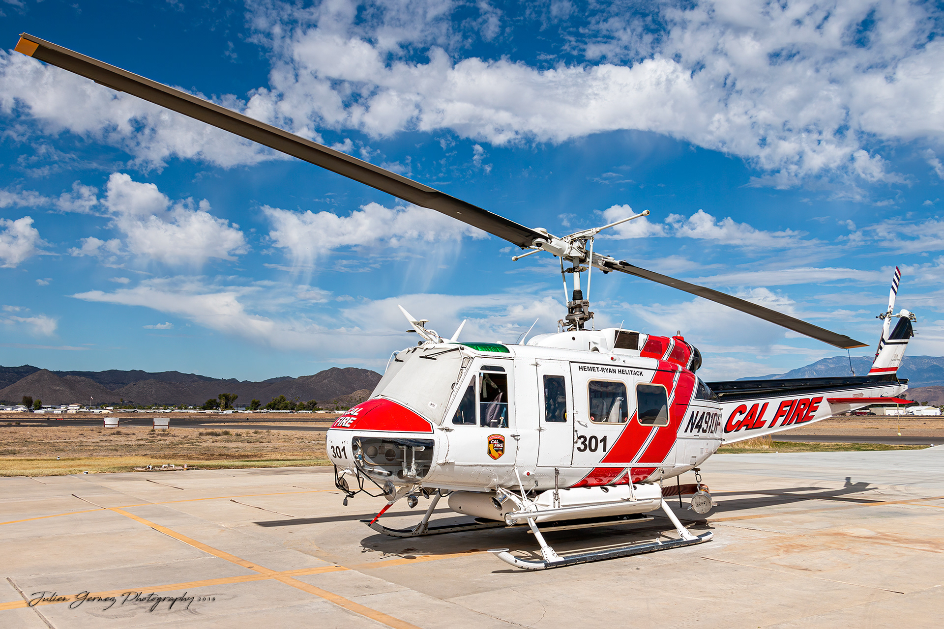 Bell EH-1H Iroquois - Cal Fire
