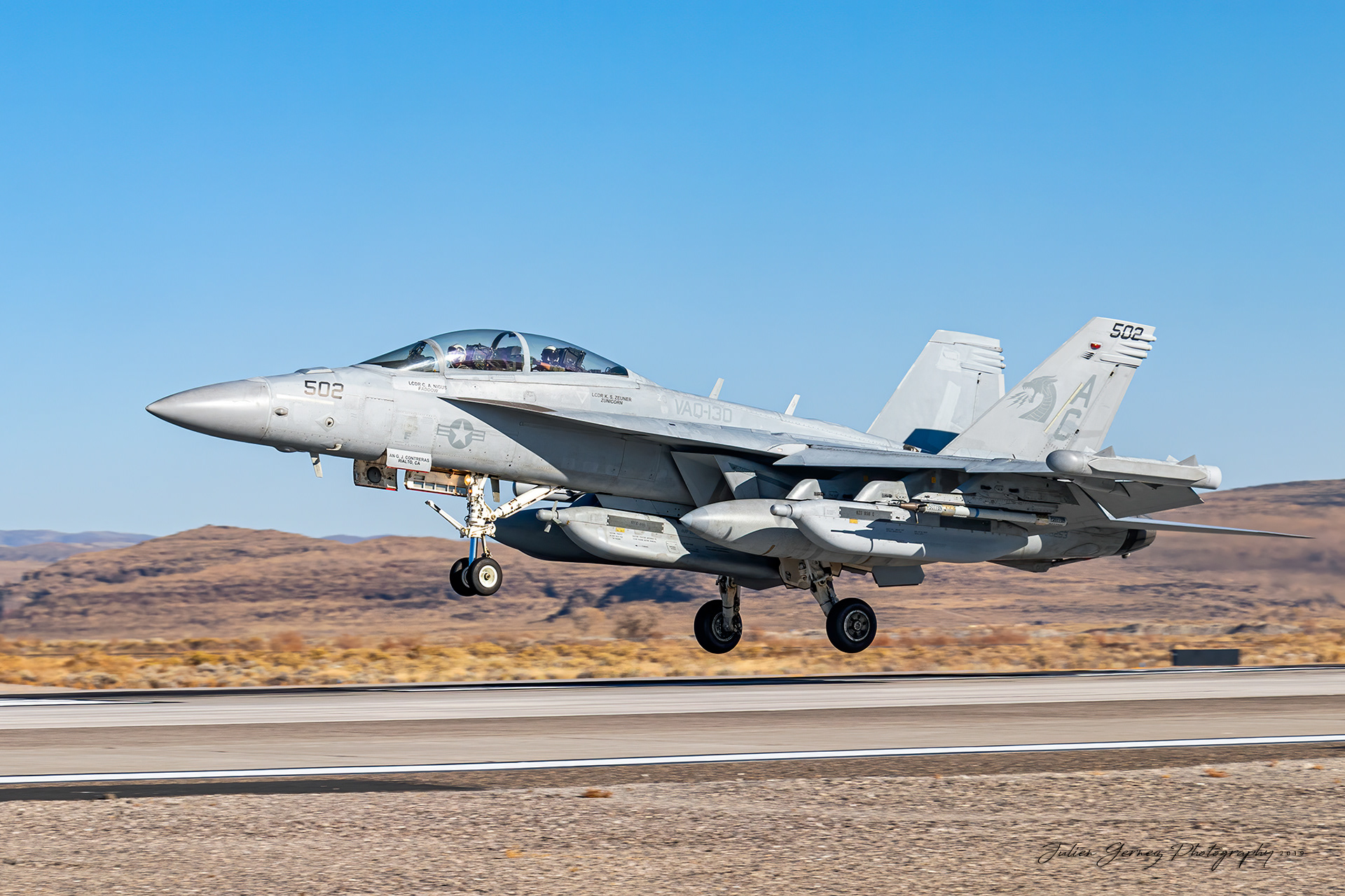 Boeing EA-18G Growler - US Navy - VAQ-130 "Zappers"
