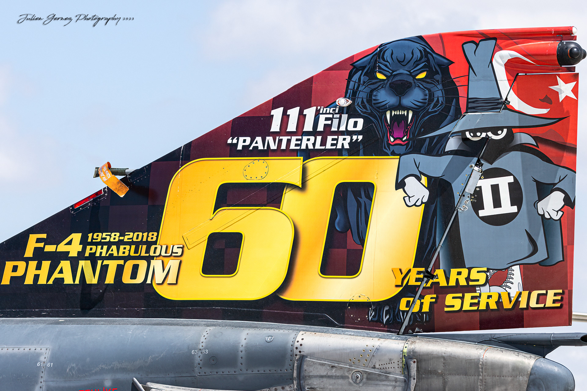 Mc Donnell Douglas F-4E-2020 Terminator - Turkish Air Force - 111 Filo "Panter"