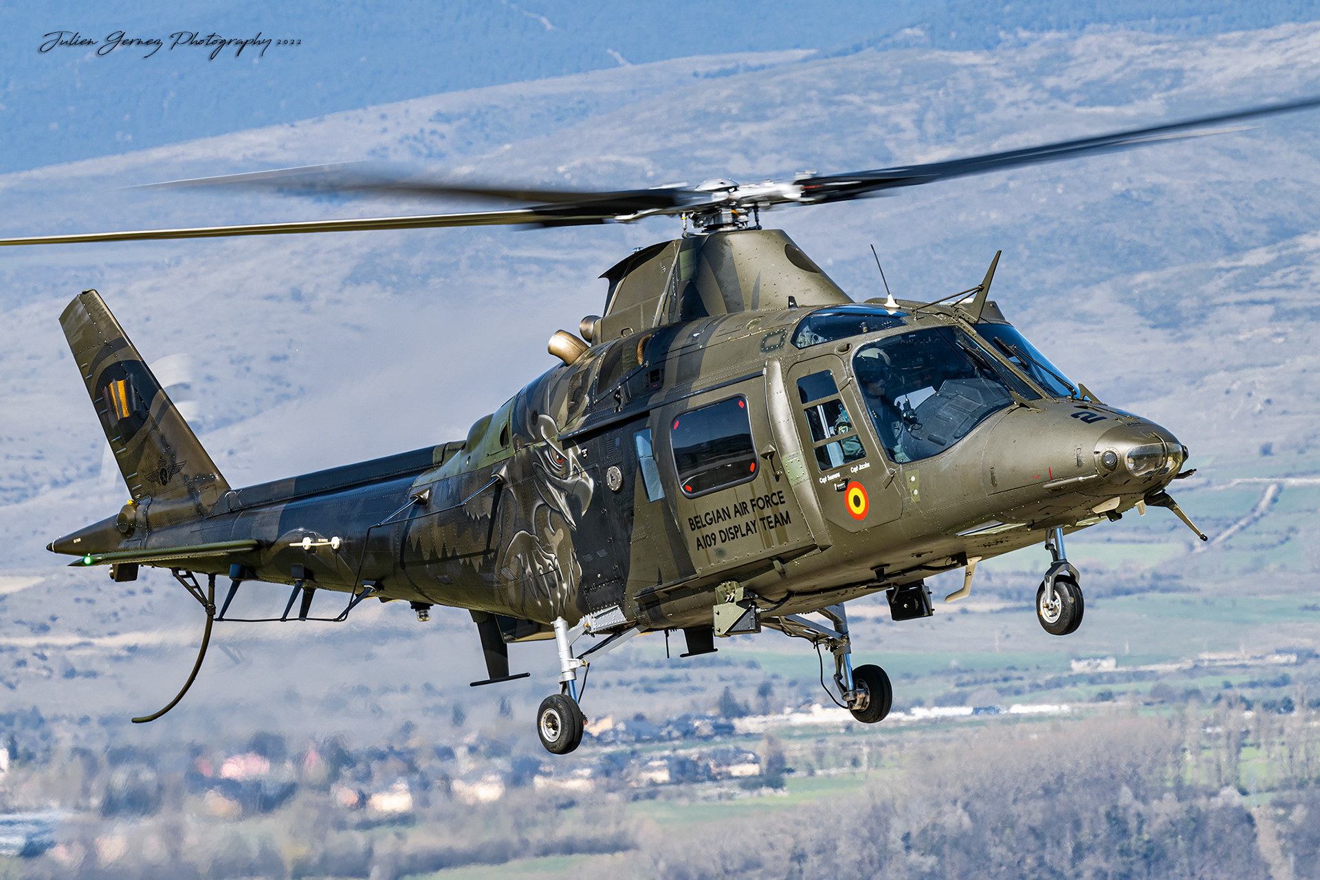 Agusta A-109HA - Belgian Air Force - 1st Wing