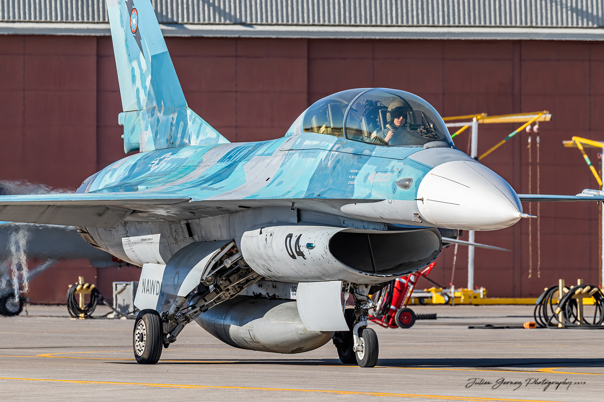 General Dynamics F-16B Fighting Falcon - US Navy - NAWDC