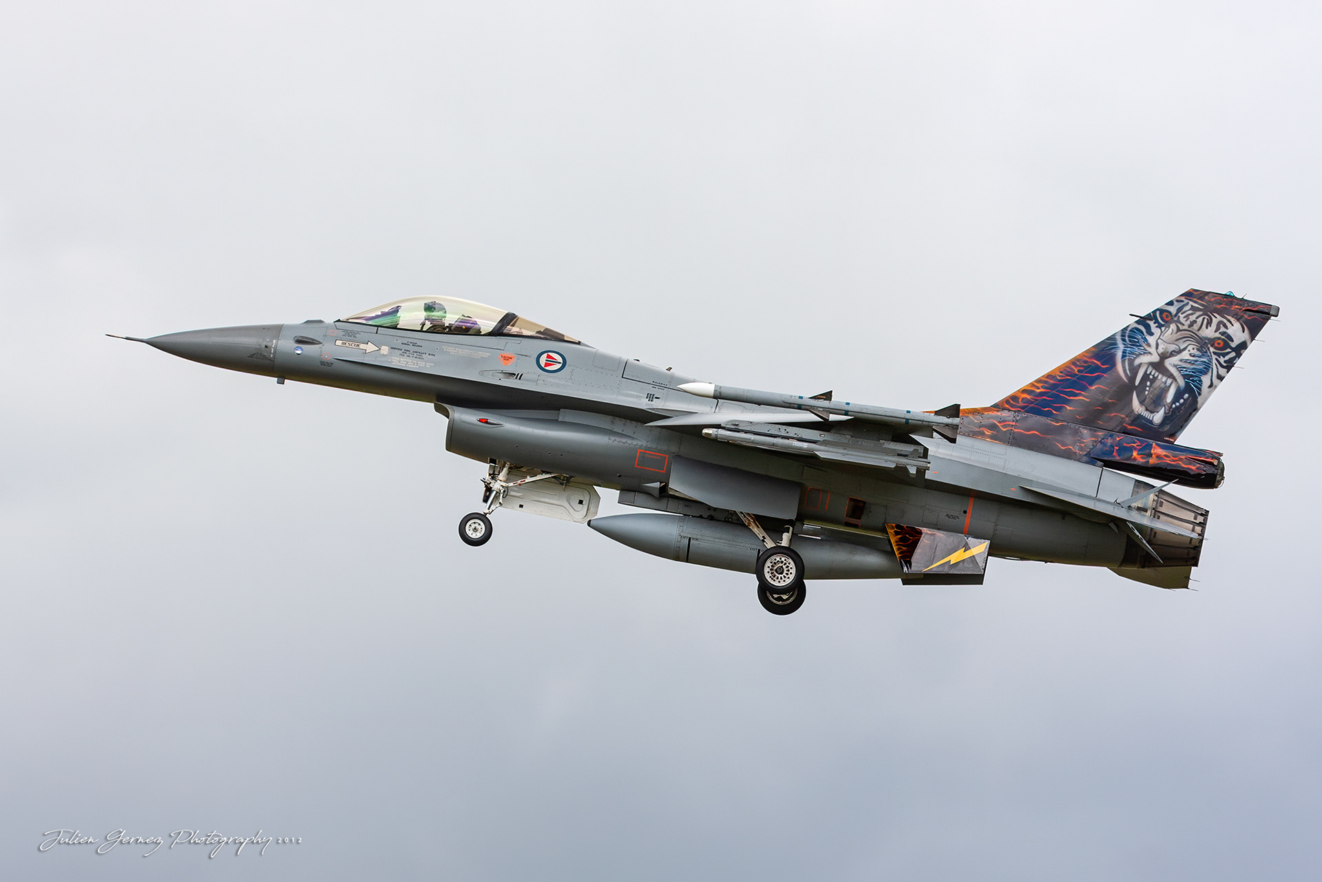 General Dynamics F-16AM Fighting Falcon - Norwegian Air Force - 338Skv