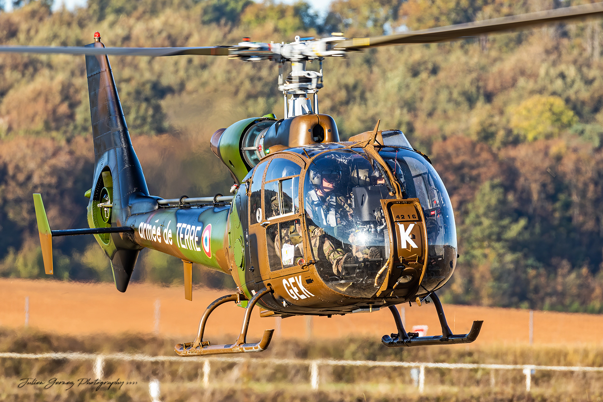 Sud Aviation AS-342M Gazelle - French Army - 1er RHC
