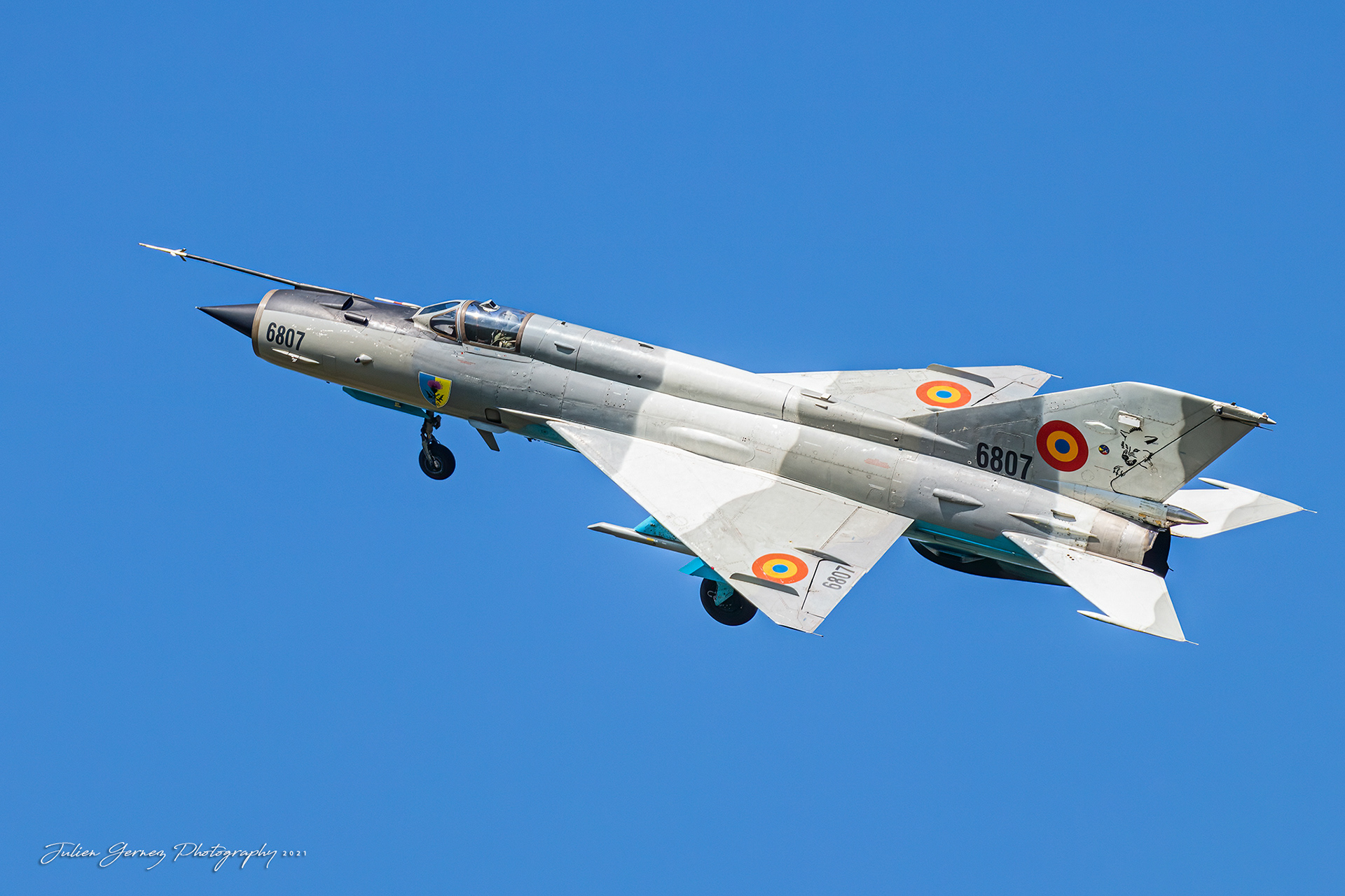 Mikoyan-Gurevich MiG-21 Lancer-C - Romanian Air Force - Escadrila 861