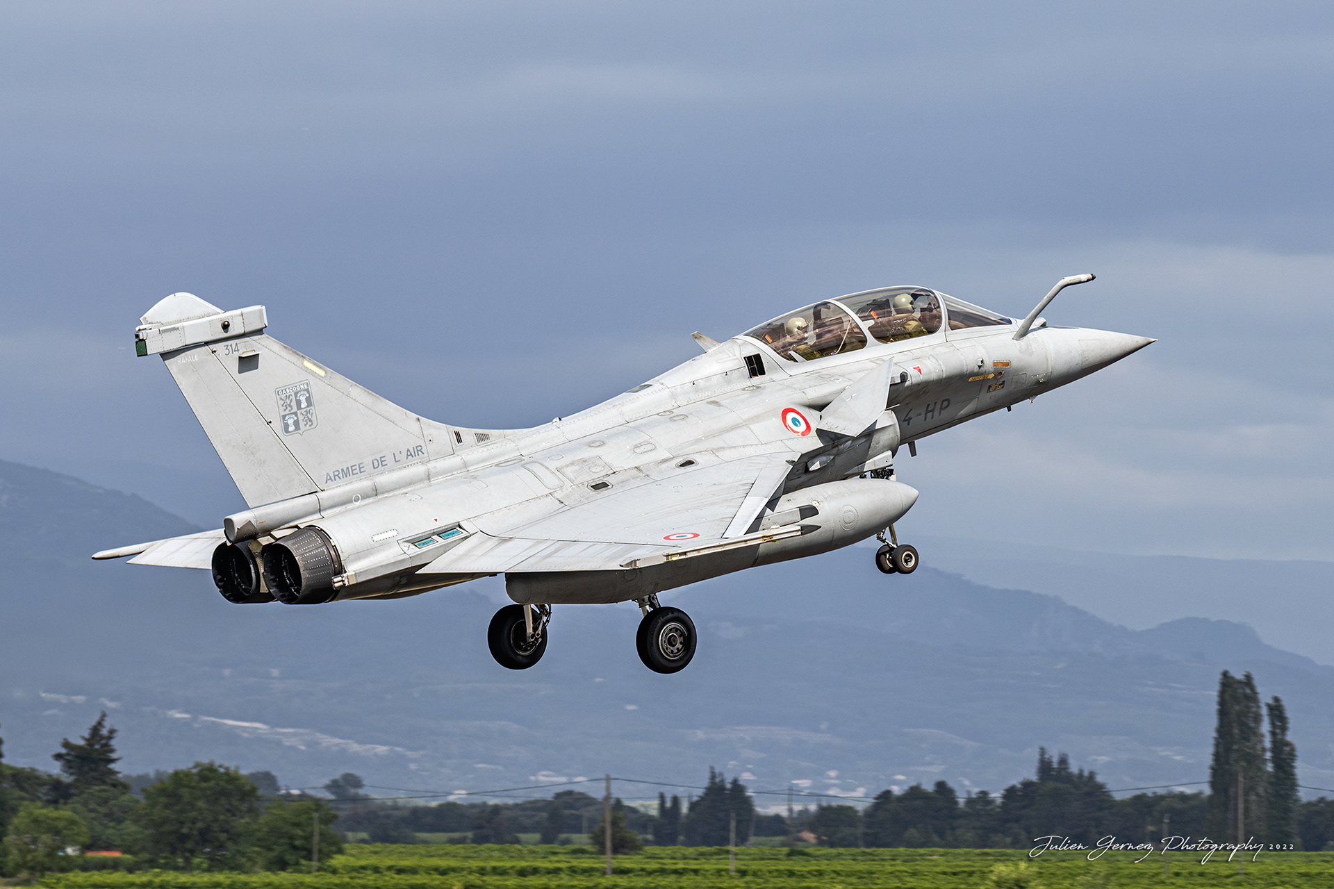 Dassault Rafale B - French Air Force - ETR 1/4 "Gascogne"