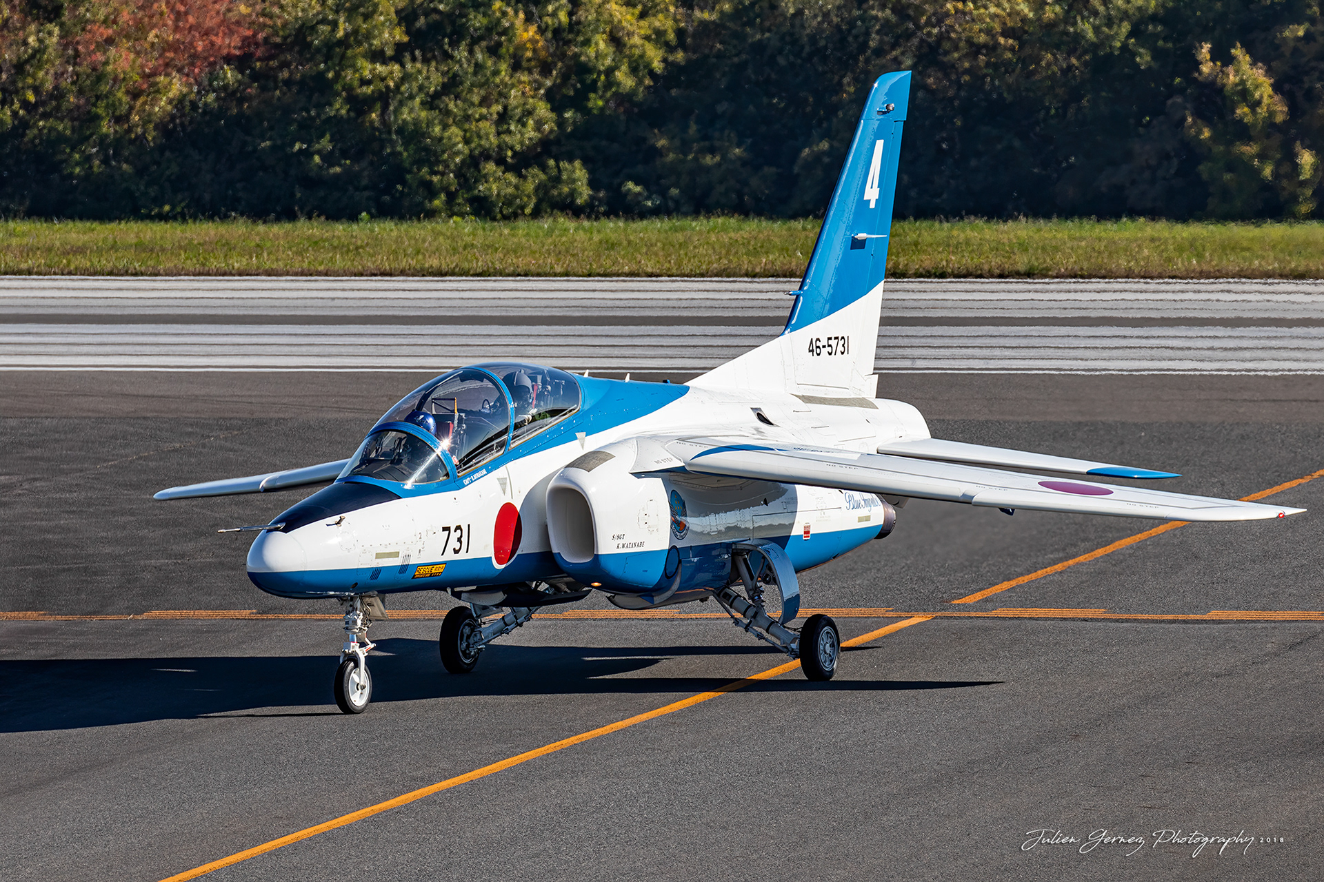 Kawasaki T-4 - Japan Air Self Defense Force - 4 Kokudan / 11 Hikotai (Blue Impulse)