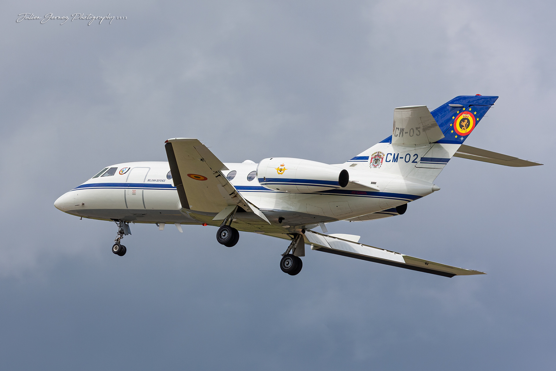 Dassault Falcon 20E - Belgian Air Force - 15 Wing / 21 Sqn "Sioux Rouge"