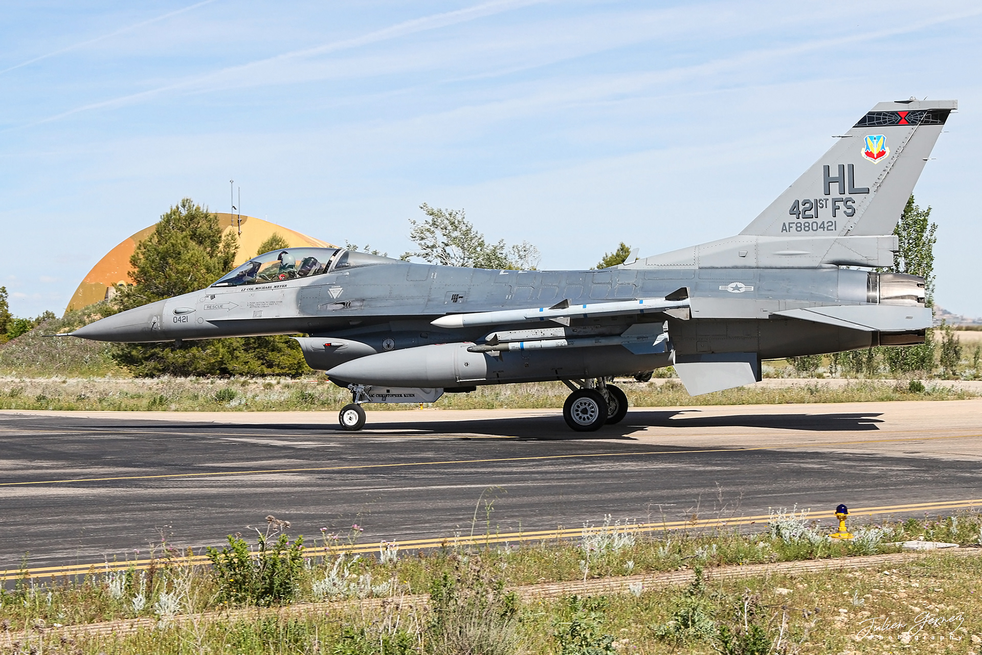 Lockheed Martin F-16C Fighting Falcon - US Air Force - 388th FW / 421th FS "Black Widows"