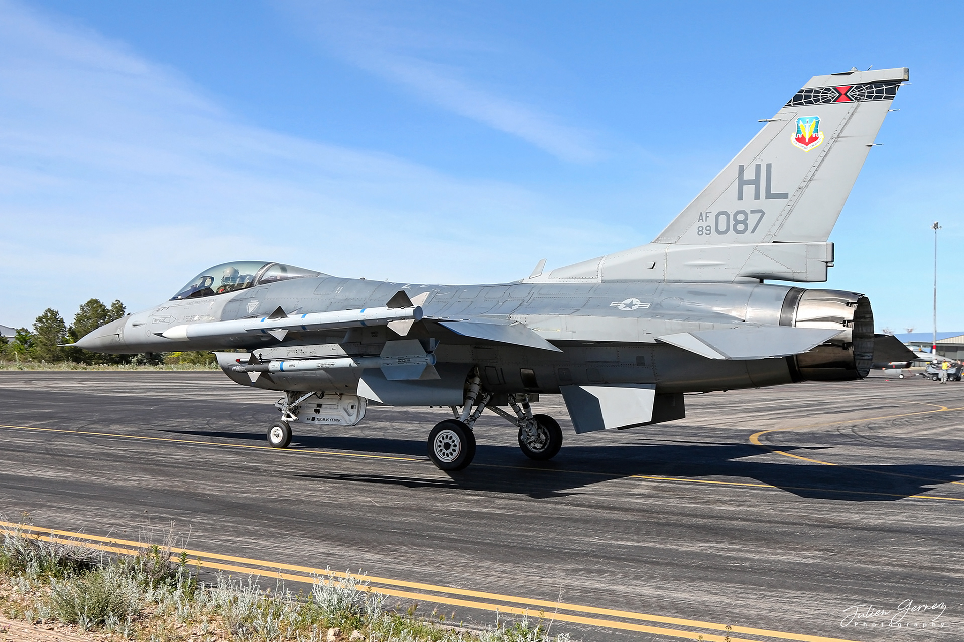 Lockheed Martin F-16C Fighting Falcon - US Air Force - 388th FW / 421th FS "Black Widows"