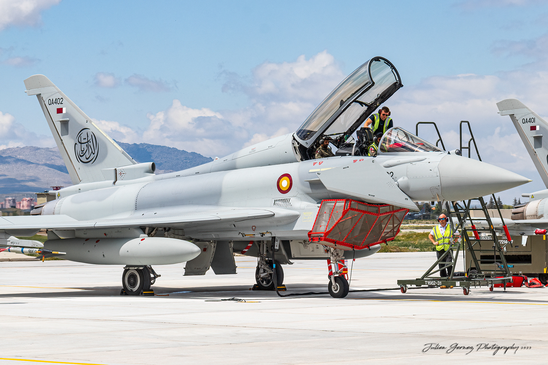 Eurofighter EF-2000 Typhoon - Qatar Air Force - Flying Wing 1 / 12th Sqn "Al Dhariyat"