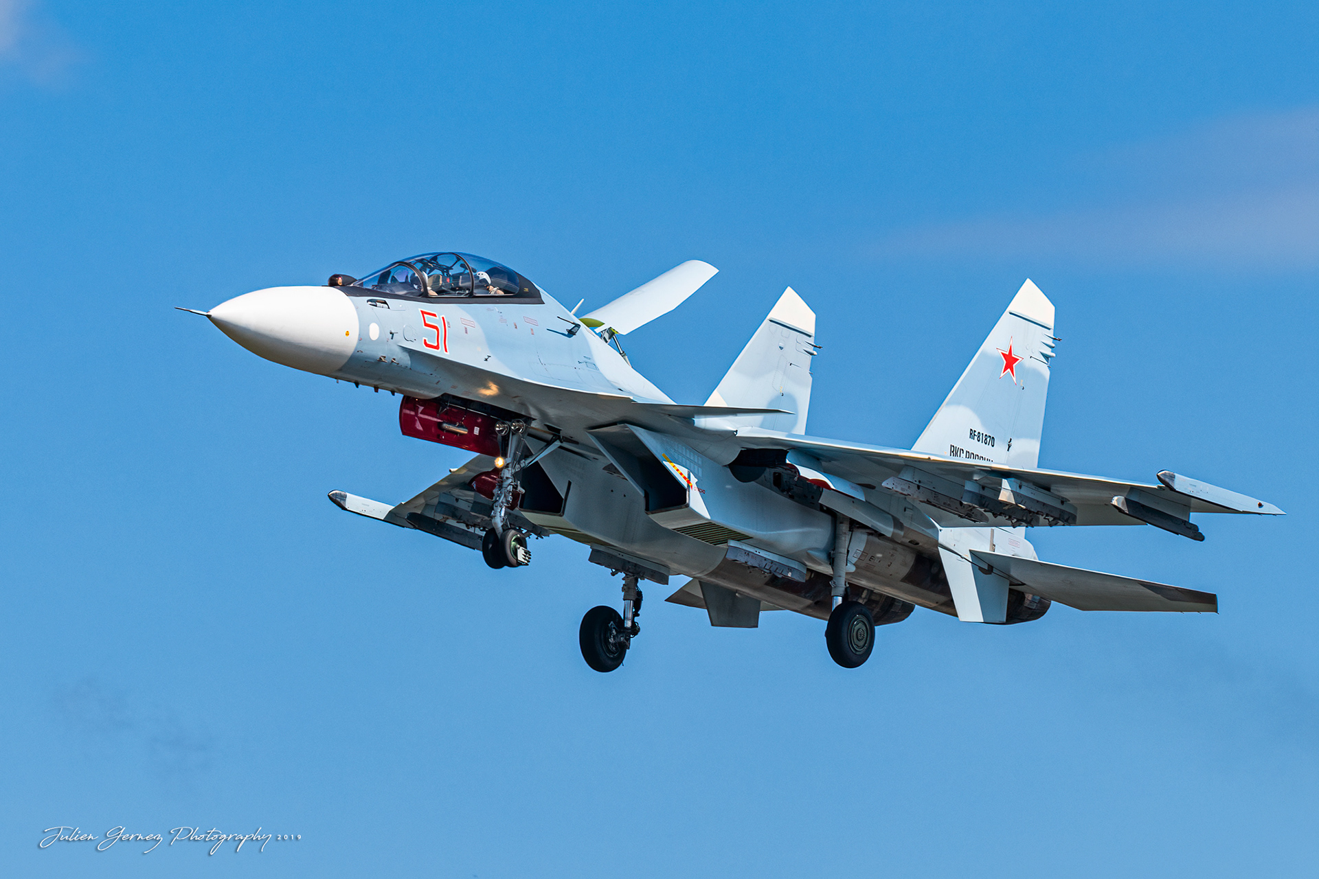 Sukhoi Su-30SM Flanker - Russian Air Force