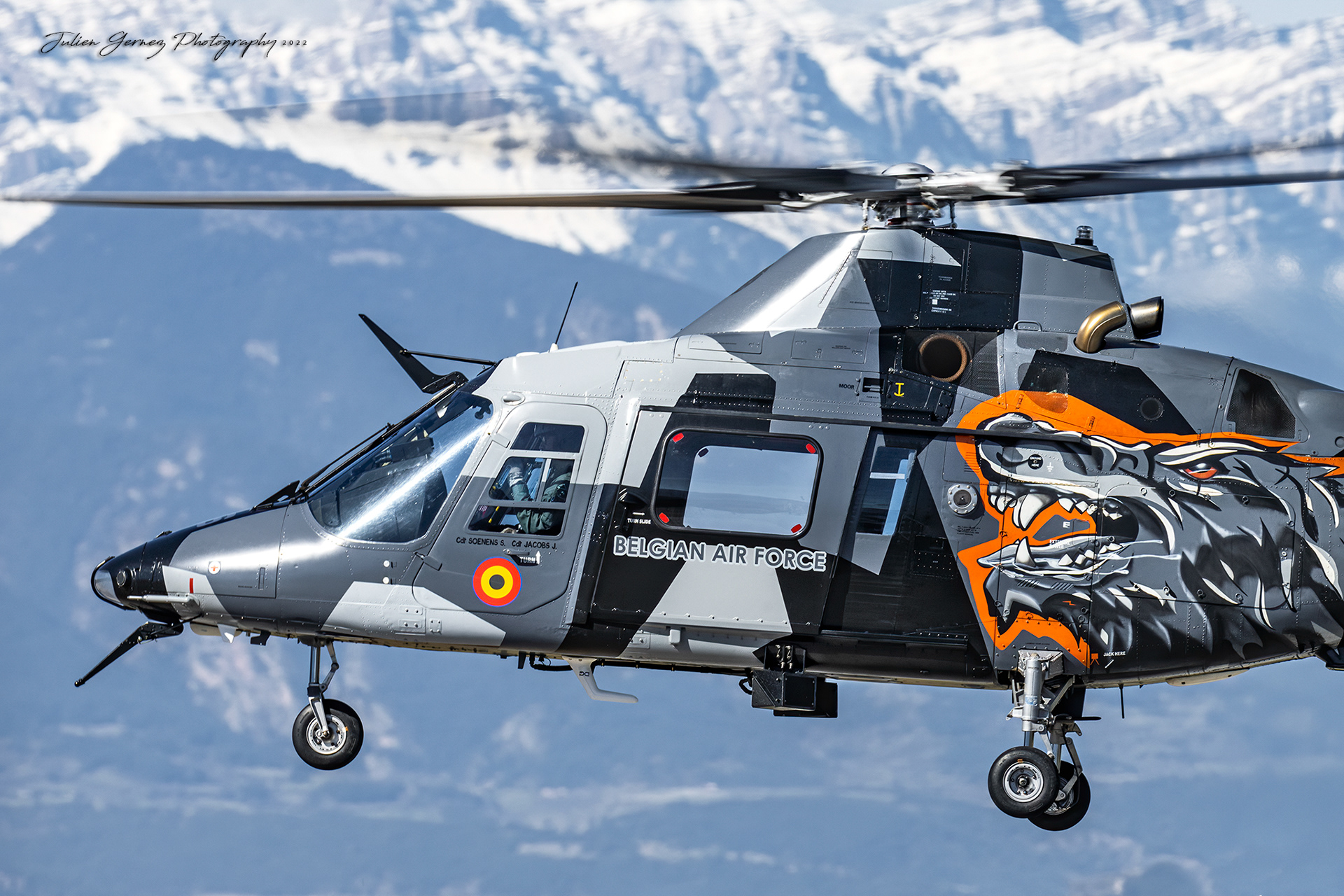 Agusta A-109HA - Belgian Air Force - 1st Wing
