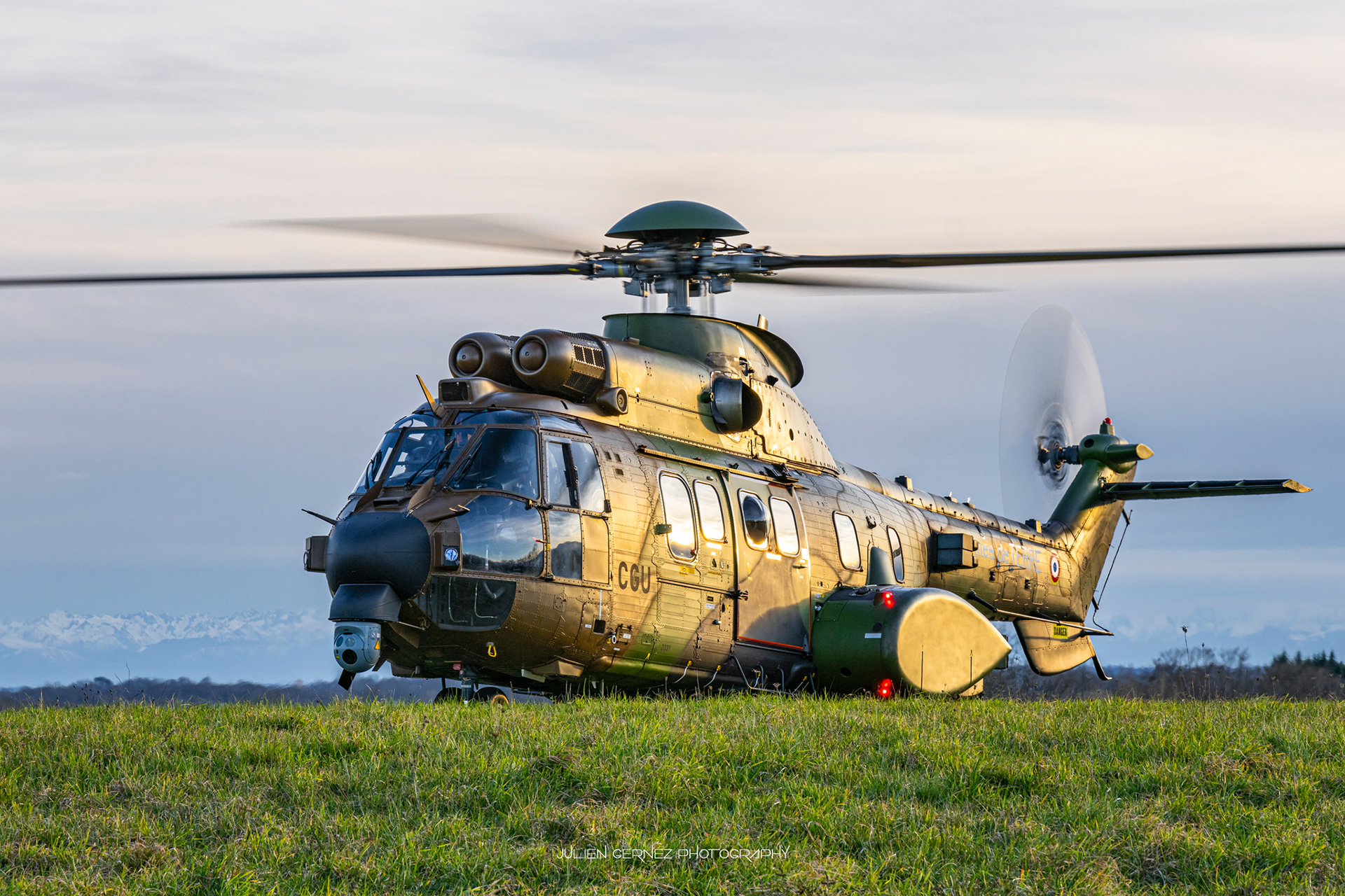 Aérospatiale AS-532UL Cougar - Aviation Légère de l'Armée de Terre - 5e RHC