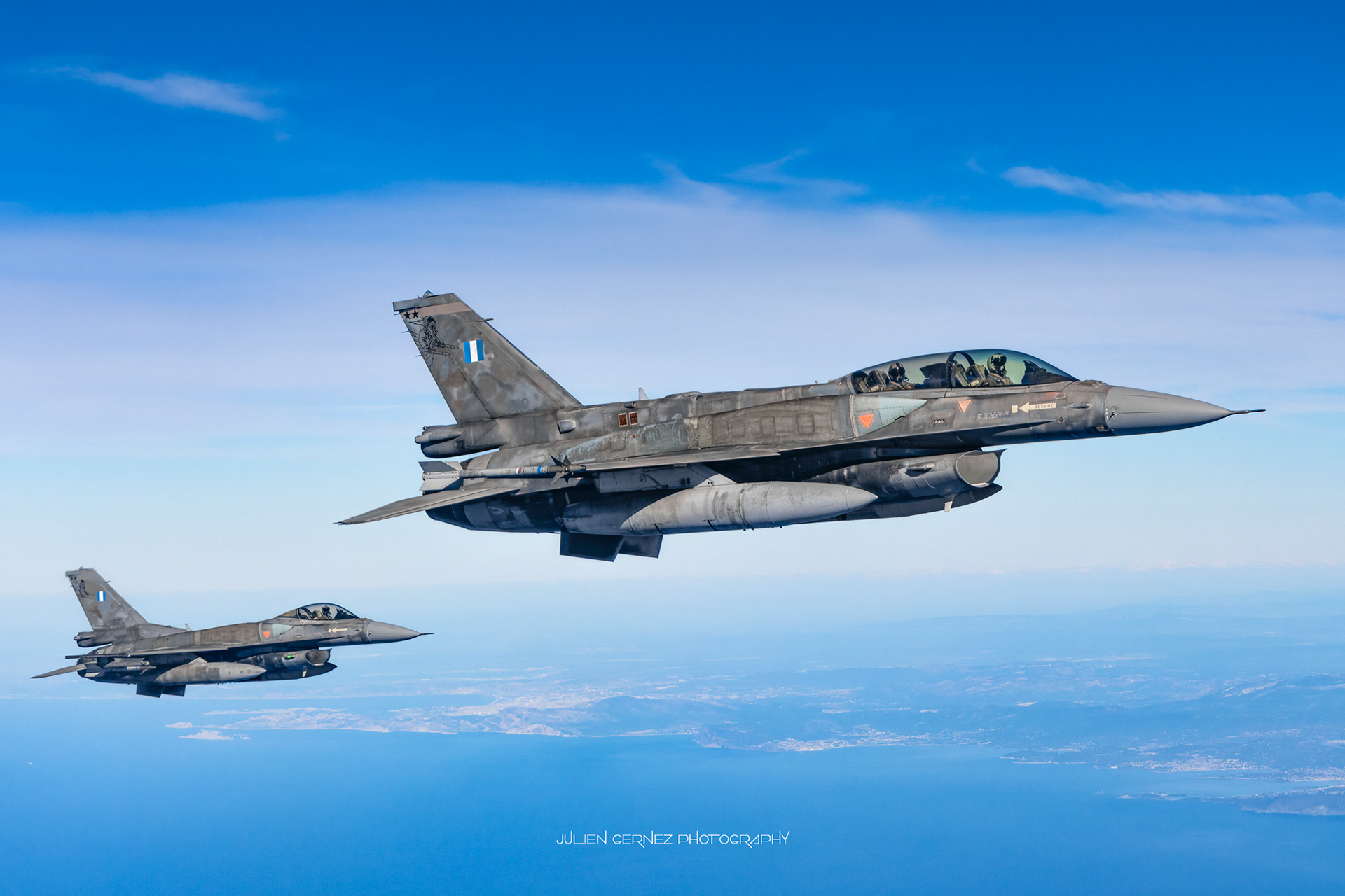 Lockheed Martin F-16D Fighting Falcon - Hellenic Air Force - 110 PM / 337Mira "Fantasma"