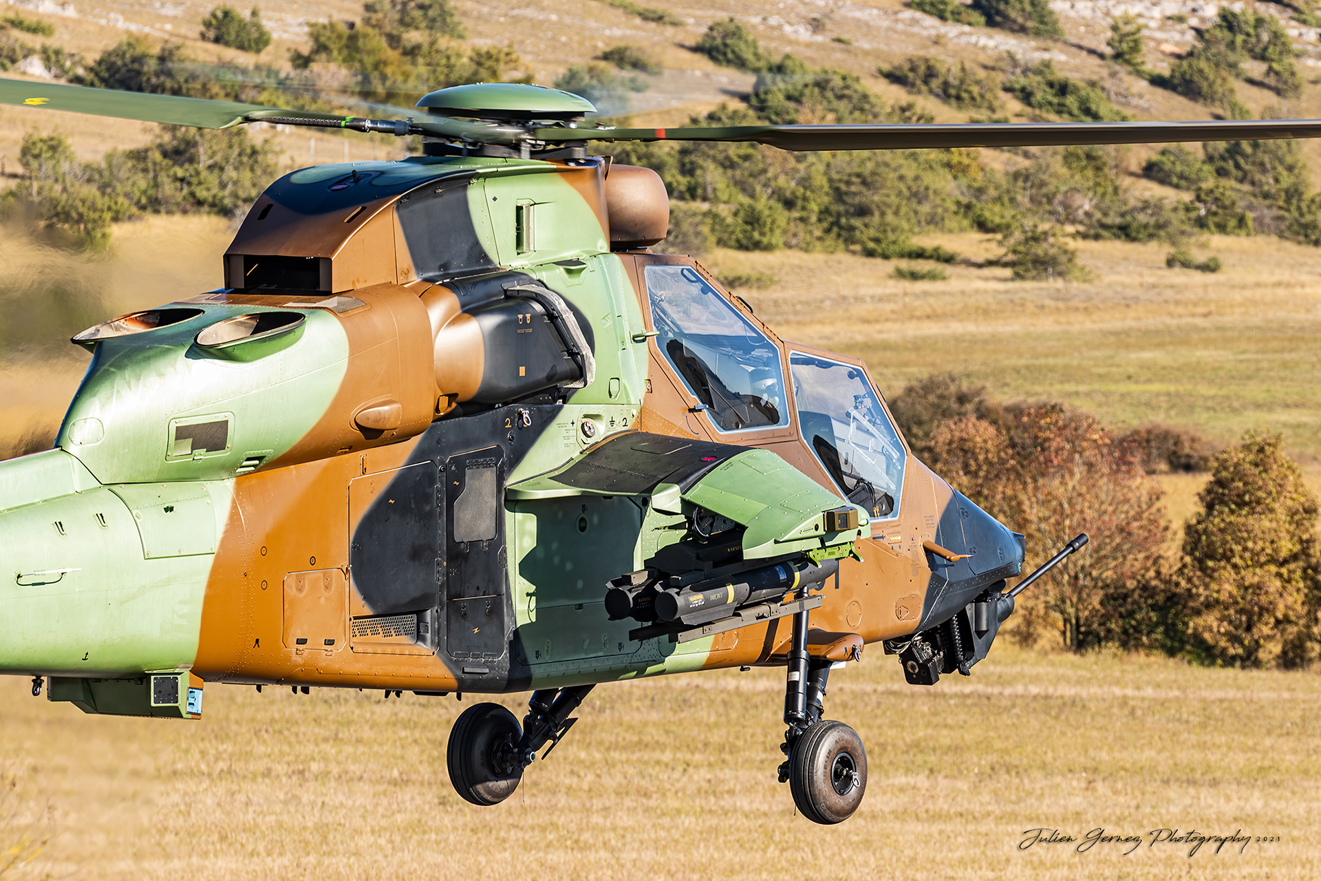 Eurocopter EC-665 Tigre HAD - French Army - 1er RHC
