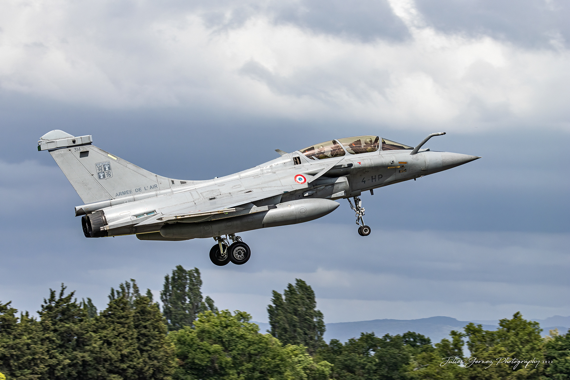 Dassault Rafale B - French Air Force - ETR 1/4 "Gascogne"