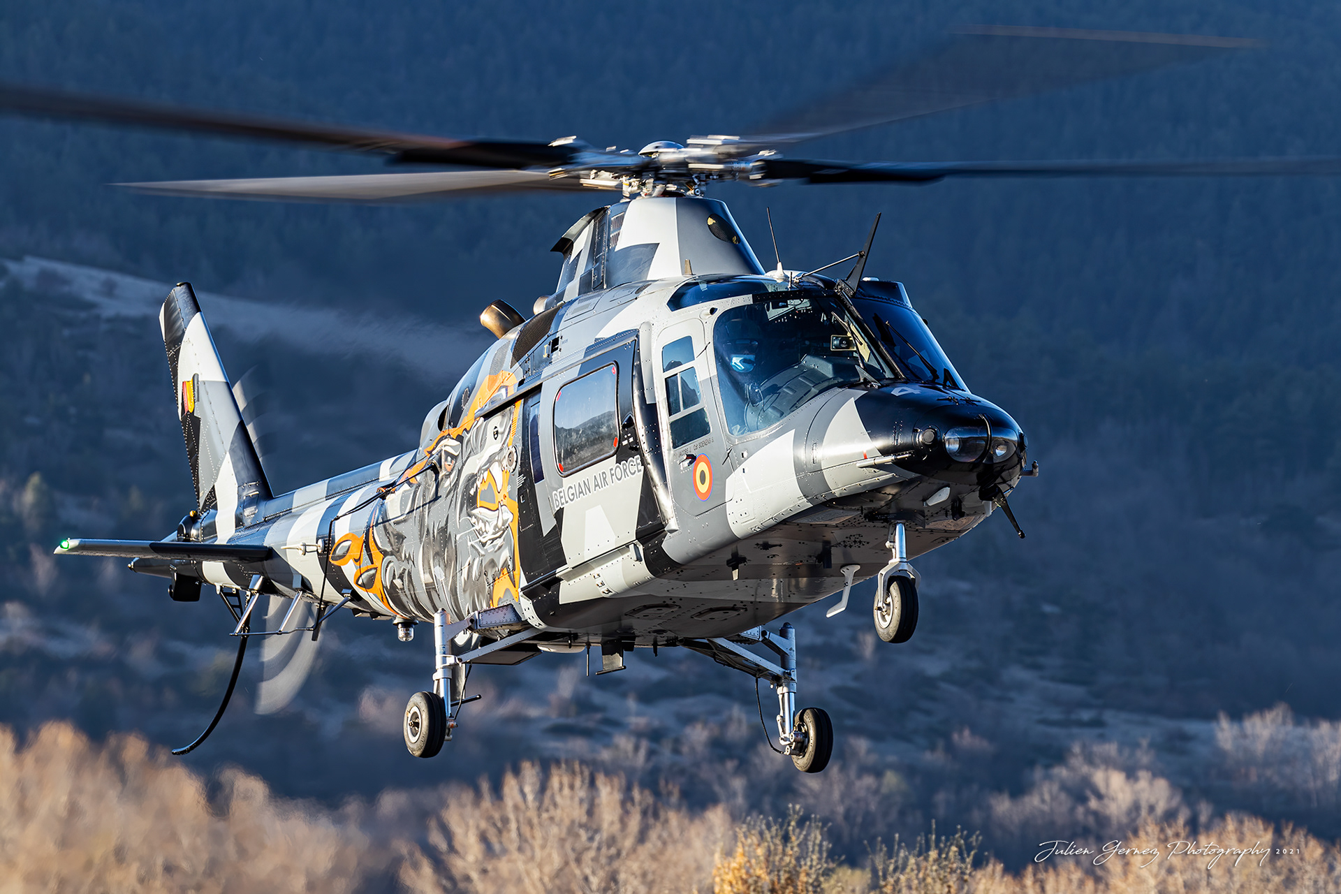 Agusta A-109HA - Belgian Air Force - 1st Wing