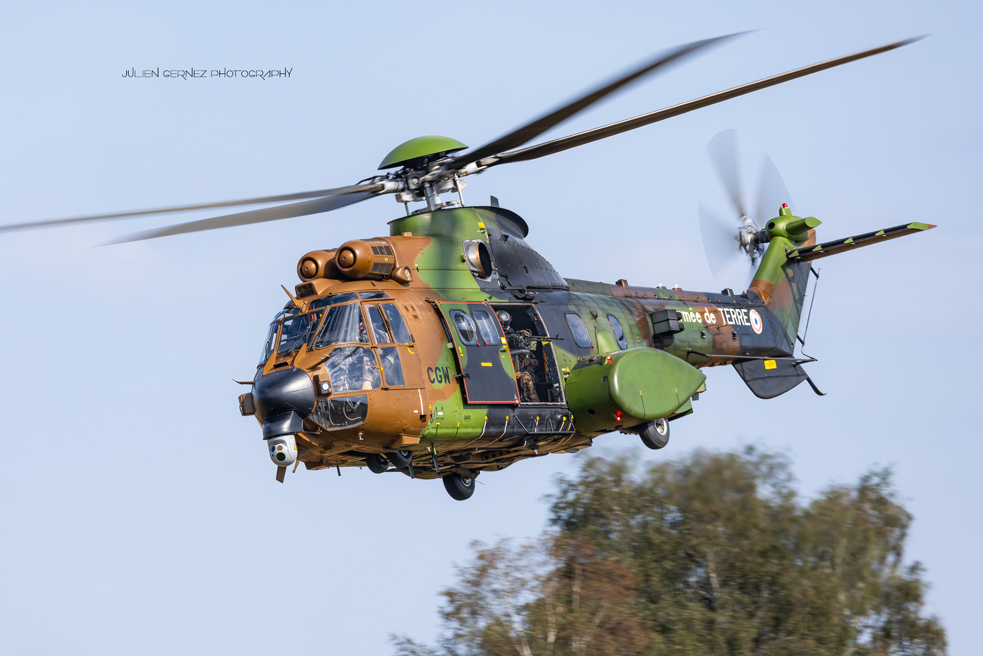 Aérospatiale AS-532UL Cougar - Aviation Légère de l'Armée de Terre - 5e RHC