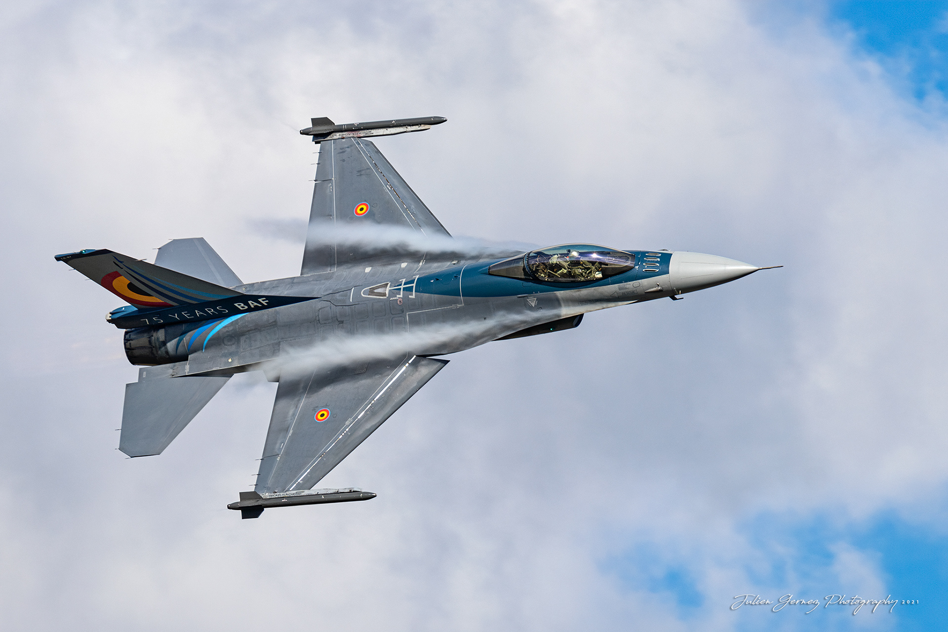 General Dynamics F-16AM Fighting Falcon - Belgian Air Force - Solo Display Team