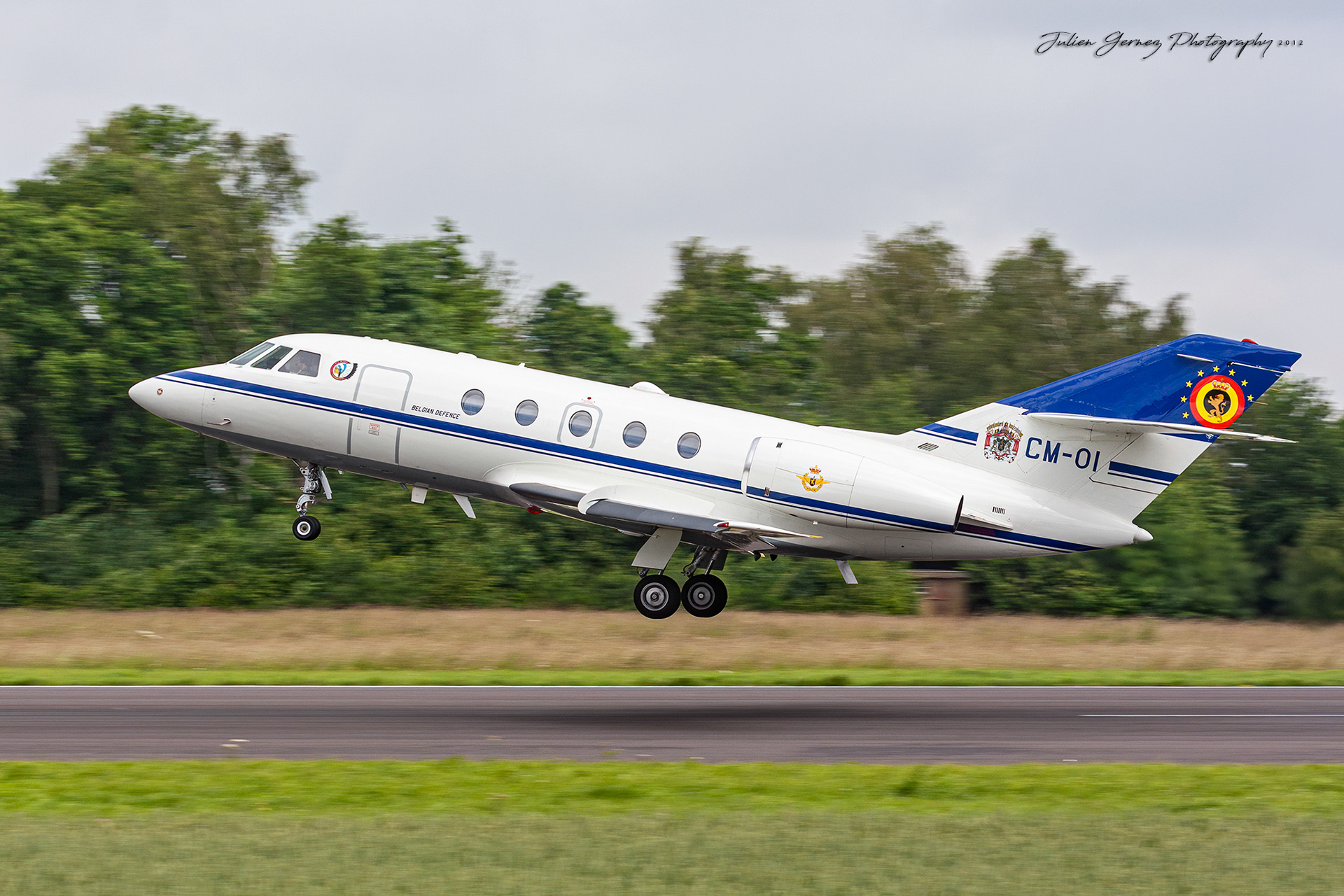 Dassault Falcon 20E - Belgian Air Force - 15 Wing / 21 Sqn "Sioux Rouge"