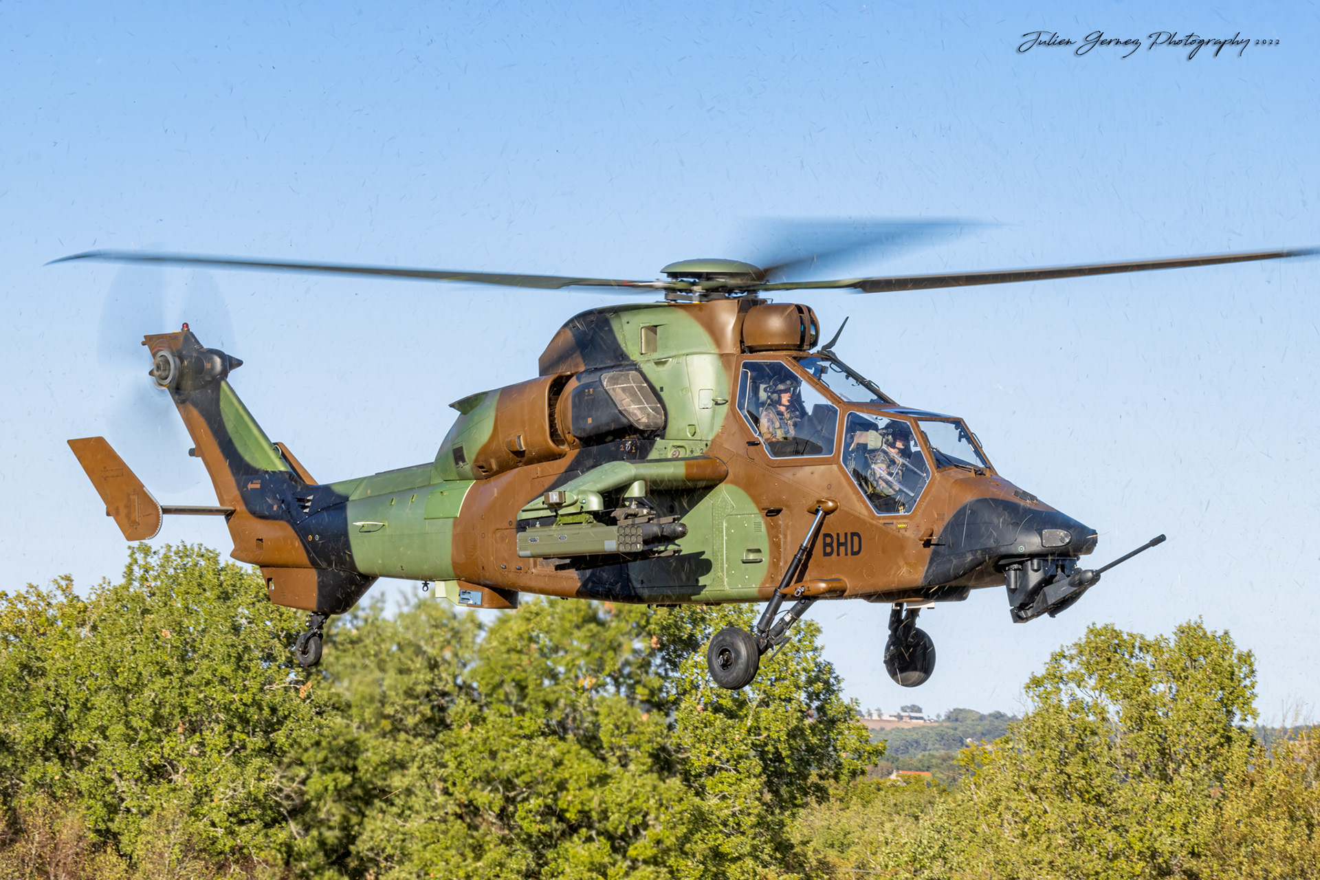 Eurocopter EC-665 Tigre HAD - French Army - 1er RHC