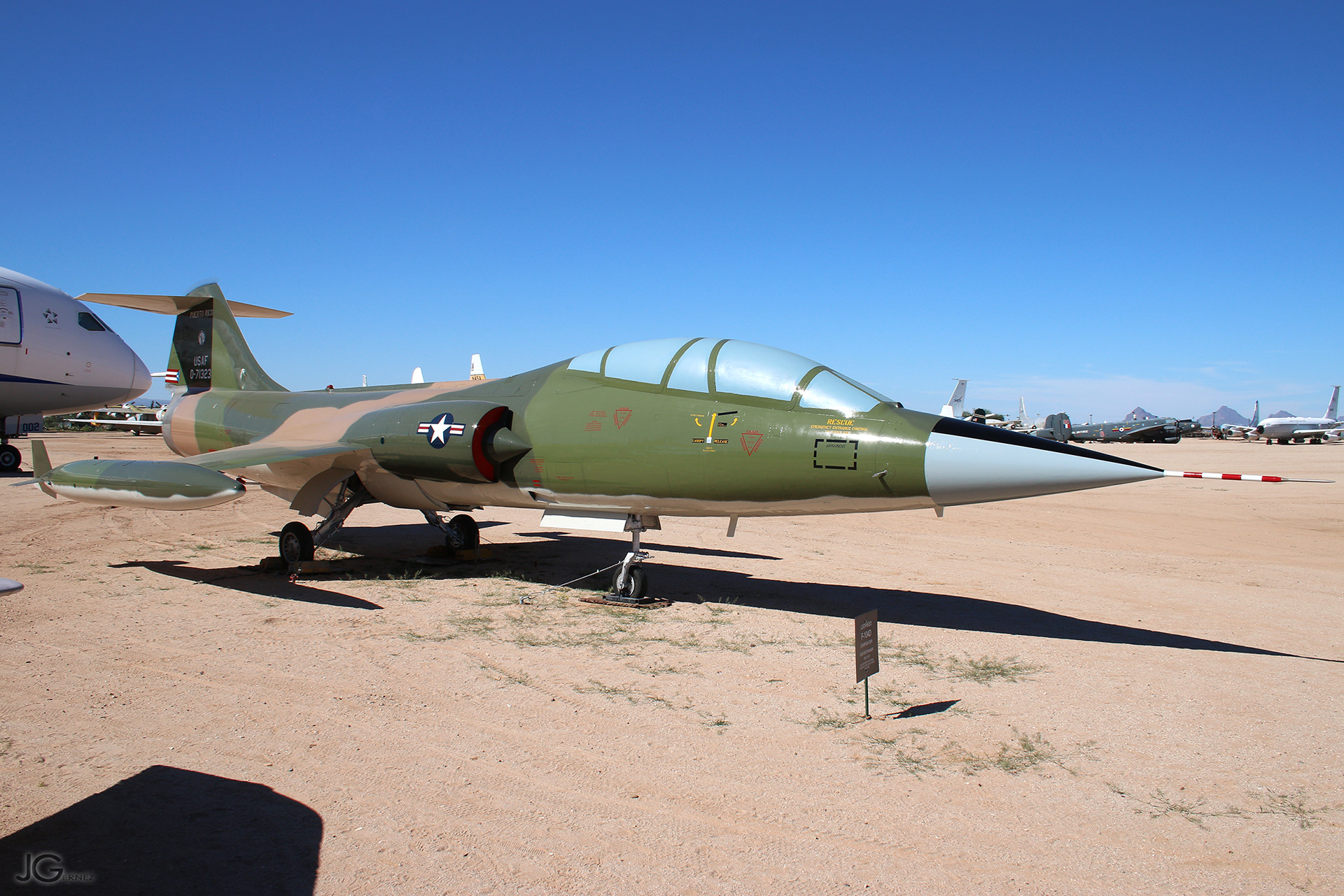 Lockheed F-104D Starfighter