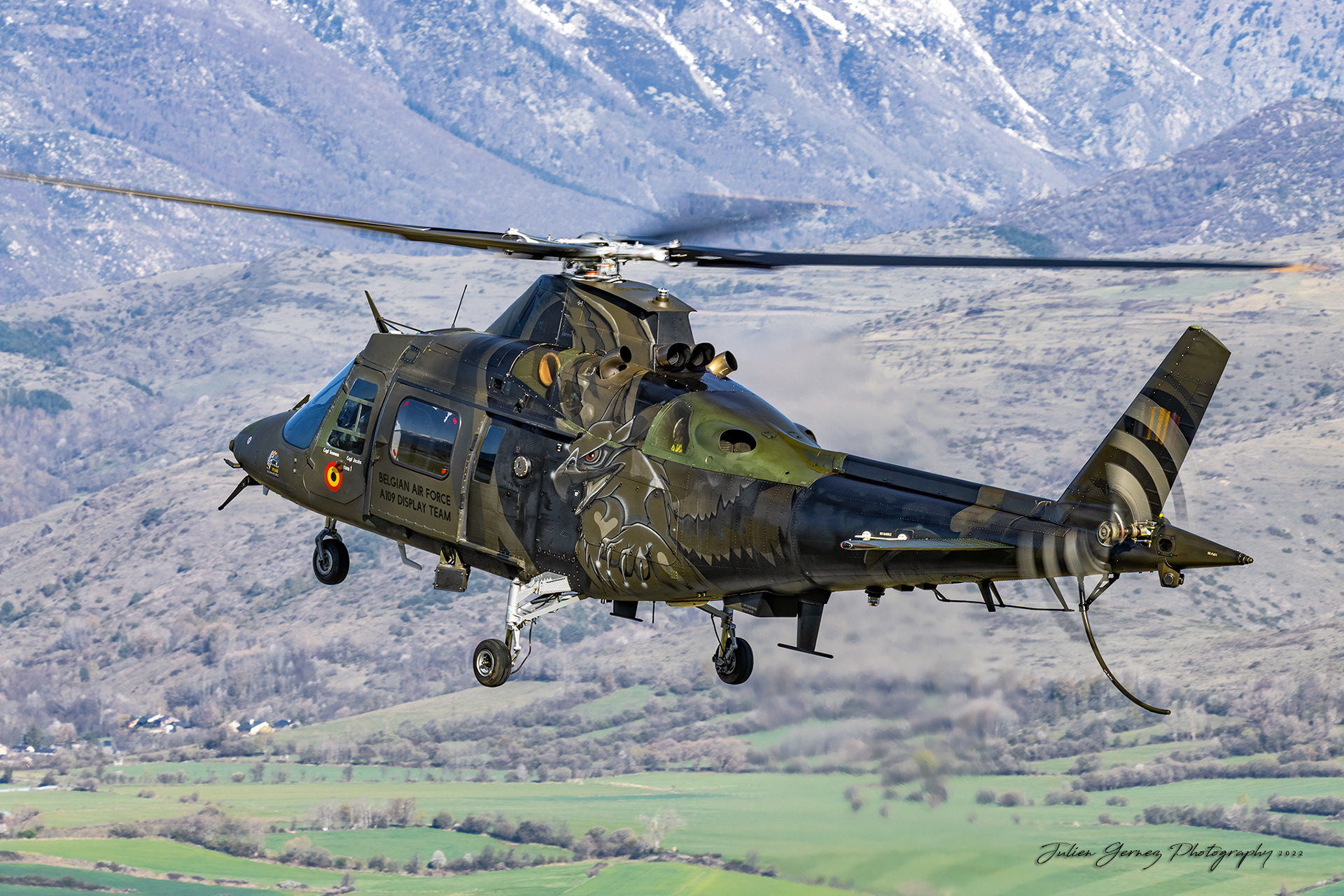 Agusta A-109HA - Belgian Air Force - 1st Wing