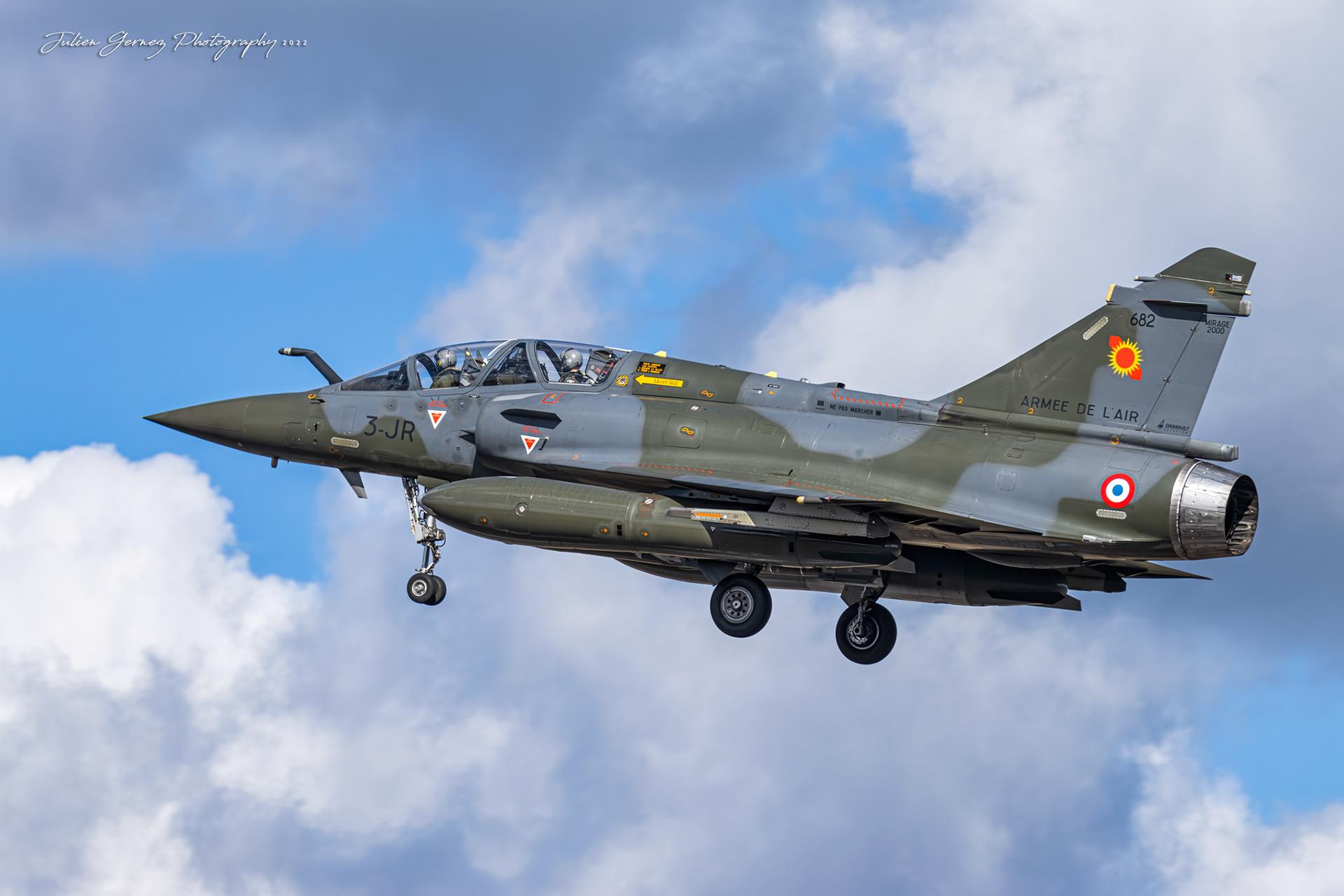 Dassault Mirage 2000D - French Air Force - EC 2/3 "Champagne"
