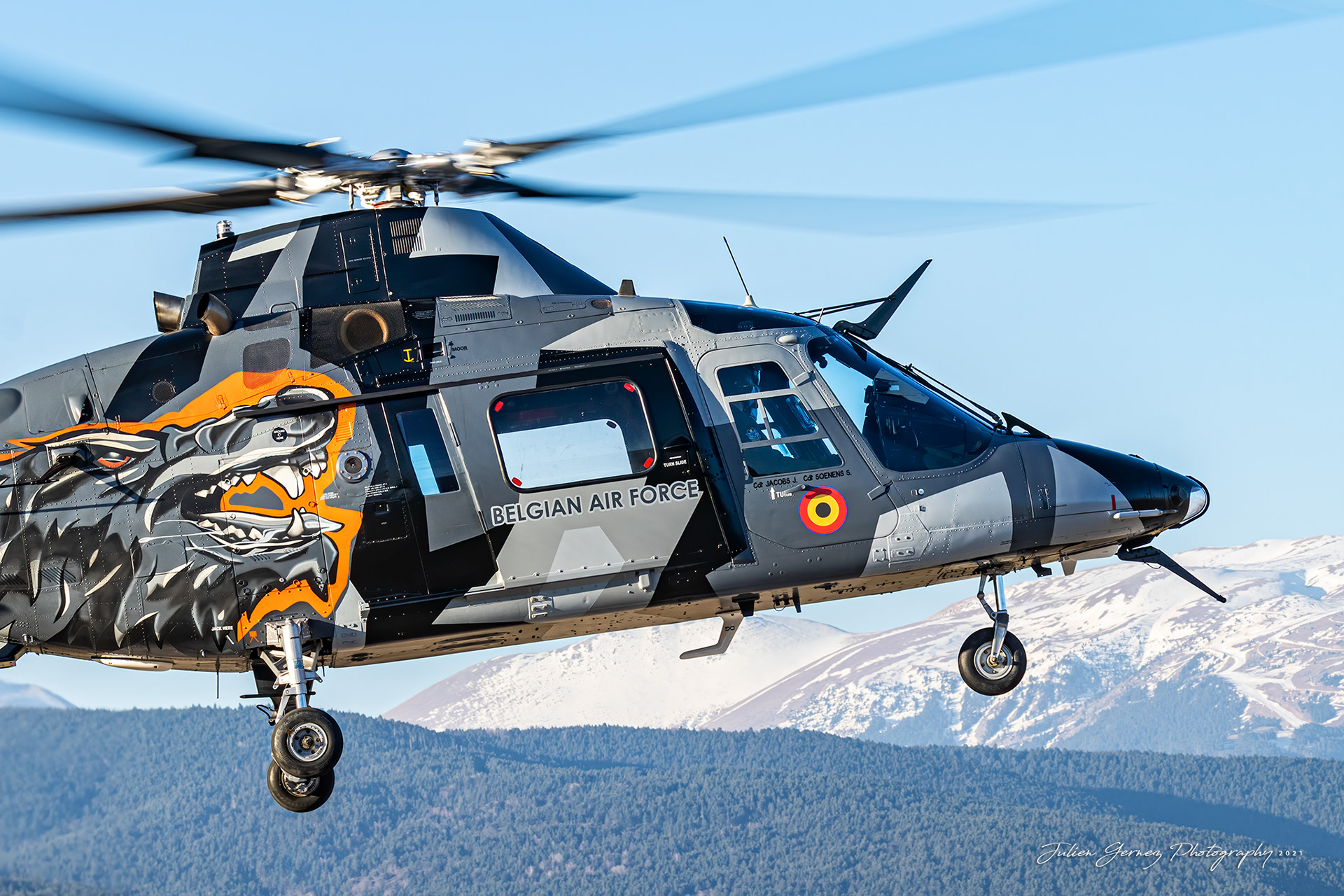 Agusta A-109HA - Belgian Air Force - 1st Wing