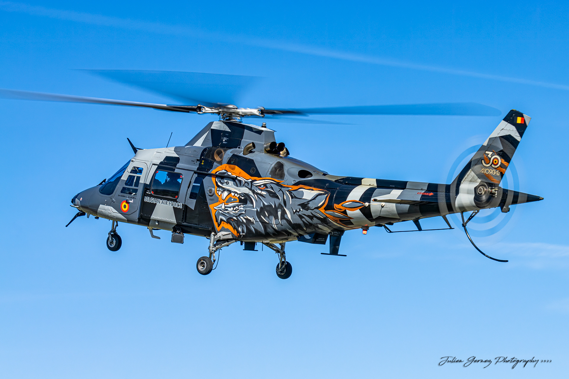 Agusta A-109HA - Belgian Air Force - 1st Wing
