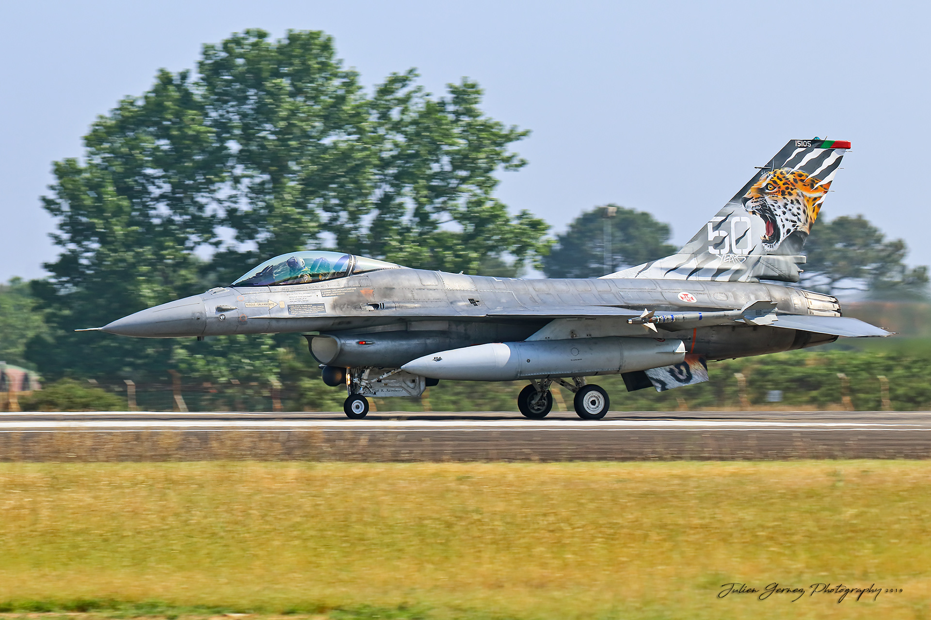 General Dynamics F-16AM Fighting Falcon - Portuguese Air Force - 301 Esq "Jaguares"