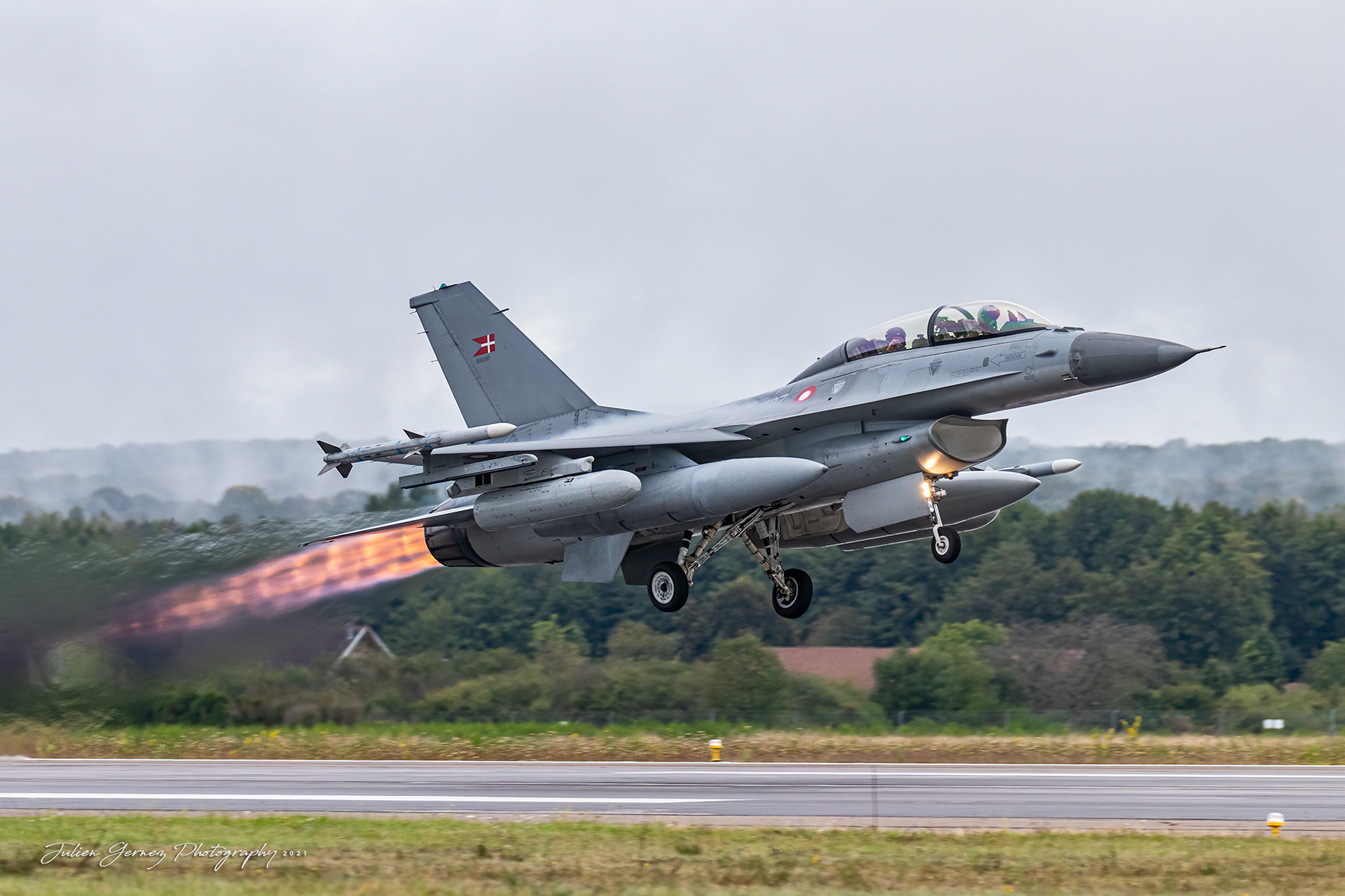 General Dynamics F-16BM Fighting Falcon - Danish Air Force