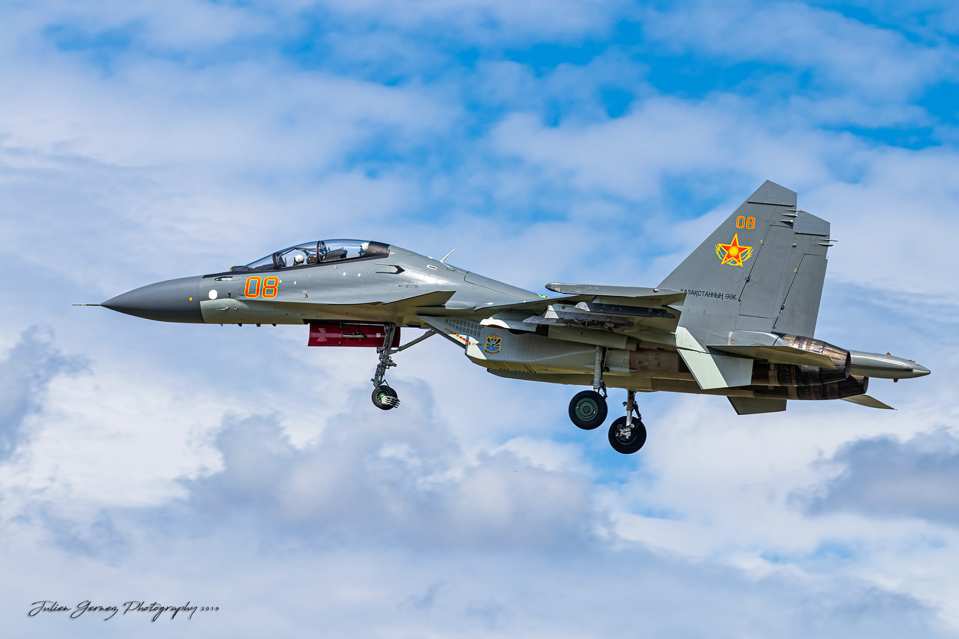Sukhoi Su-30SM Flanker - Kazakhstan Air Force - 604th Air Base
