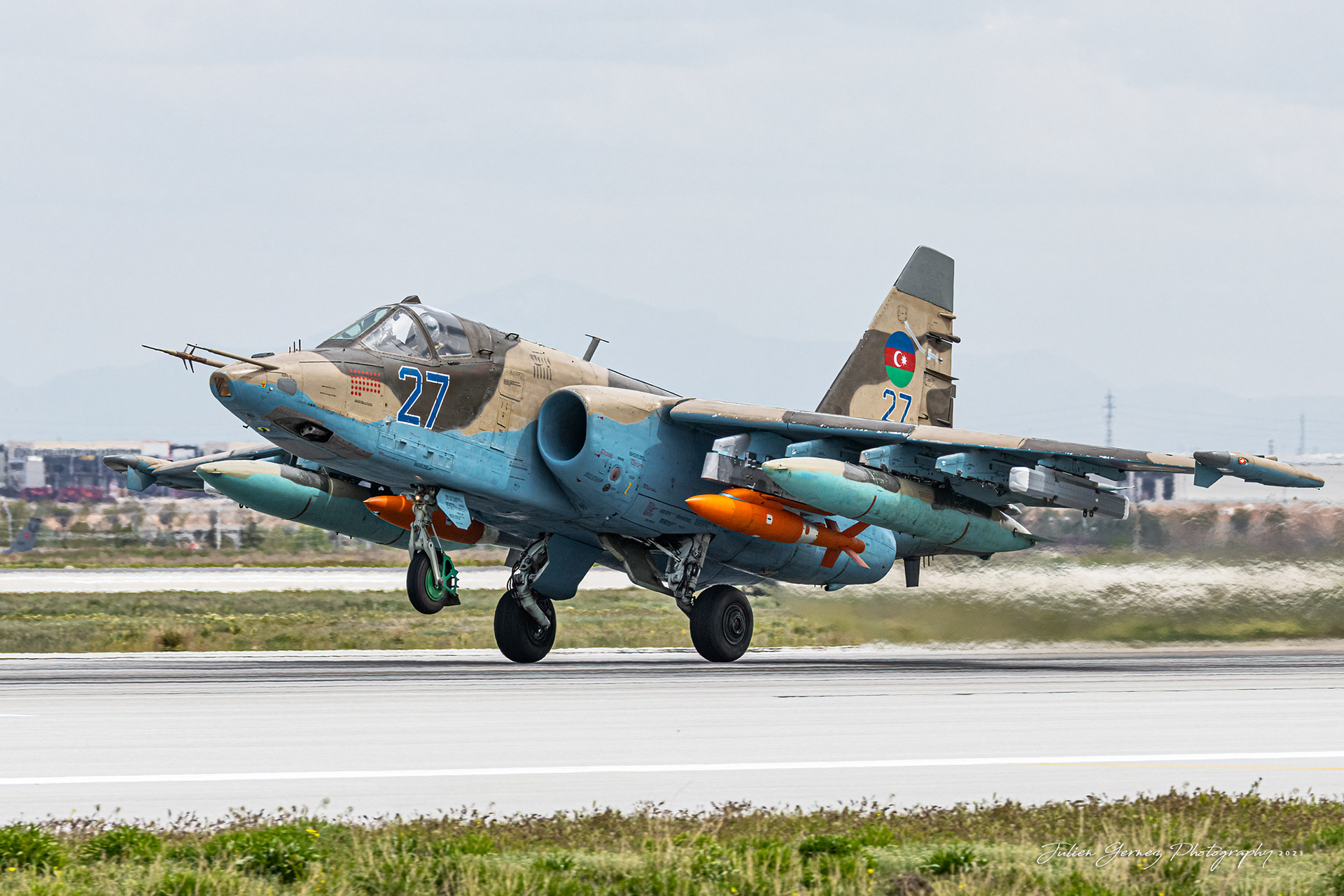 Sukhoi Su-25 Frogfoot - Azerbaijan Air Force - SU-25 Eskadrilya