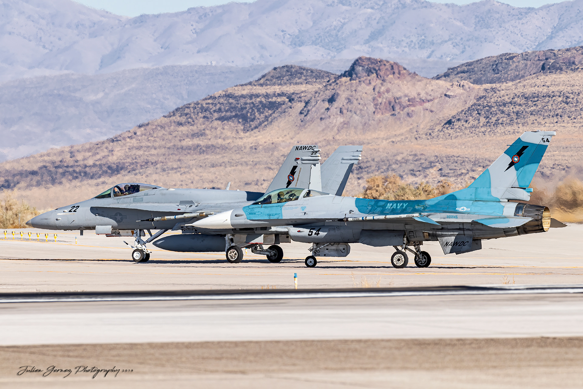 General Dynamics F-16A Fighting Falcon - US Navy - NAWDC