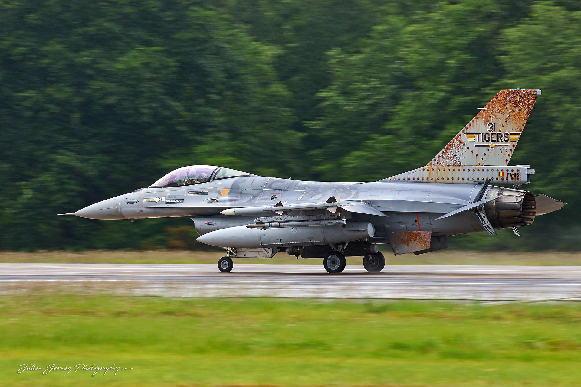 General Dynamics F-16AM Fighting Falcon - Belgian Air Force - 10 Wing / 31 Sqn