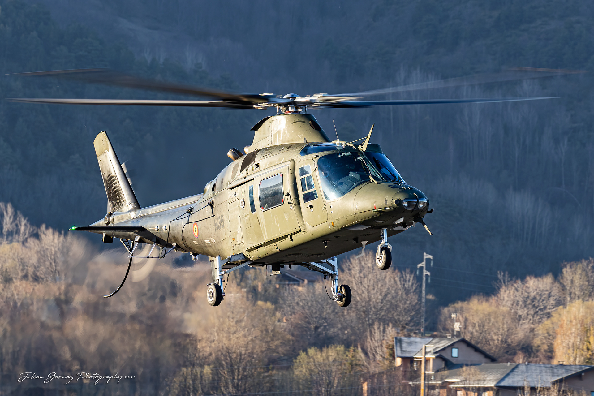 Agusta A-109HA - Belgian Air Force - 1st Wing