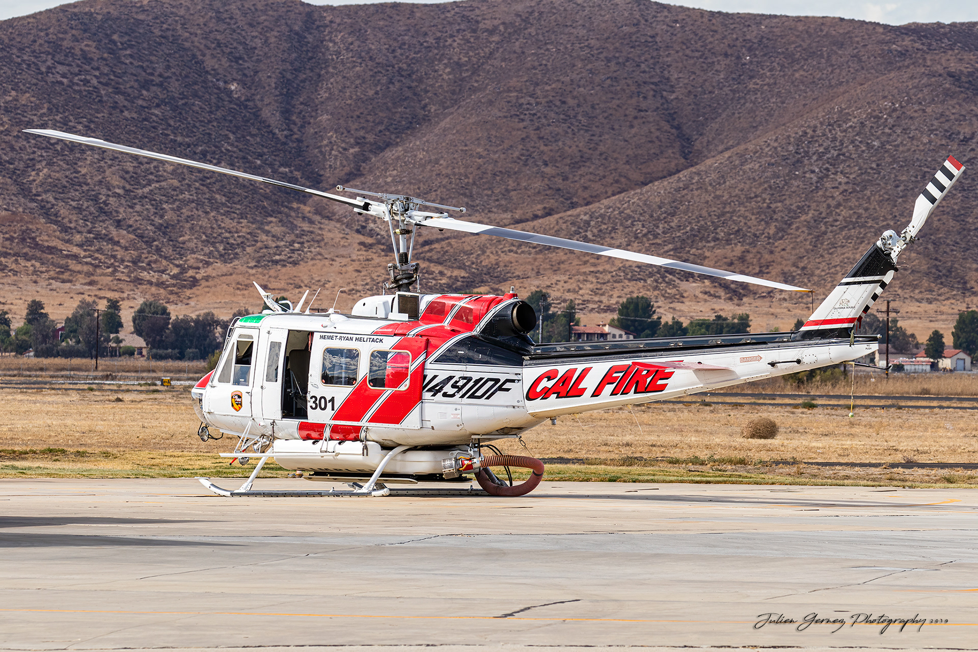 Bell EH-1H Iroquois - Cal Fire