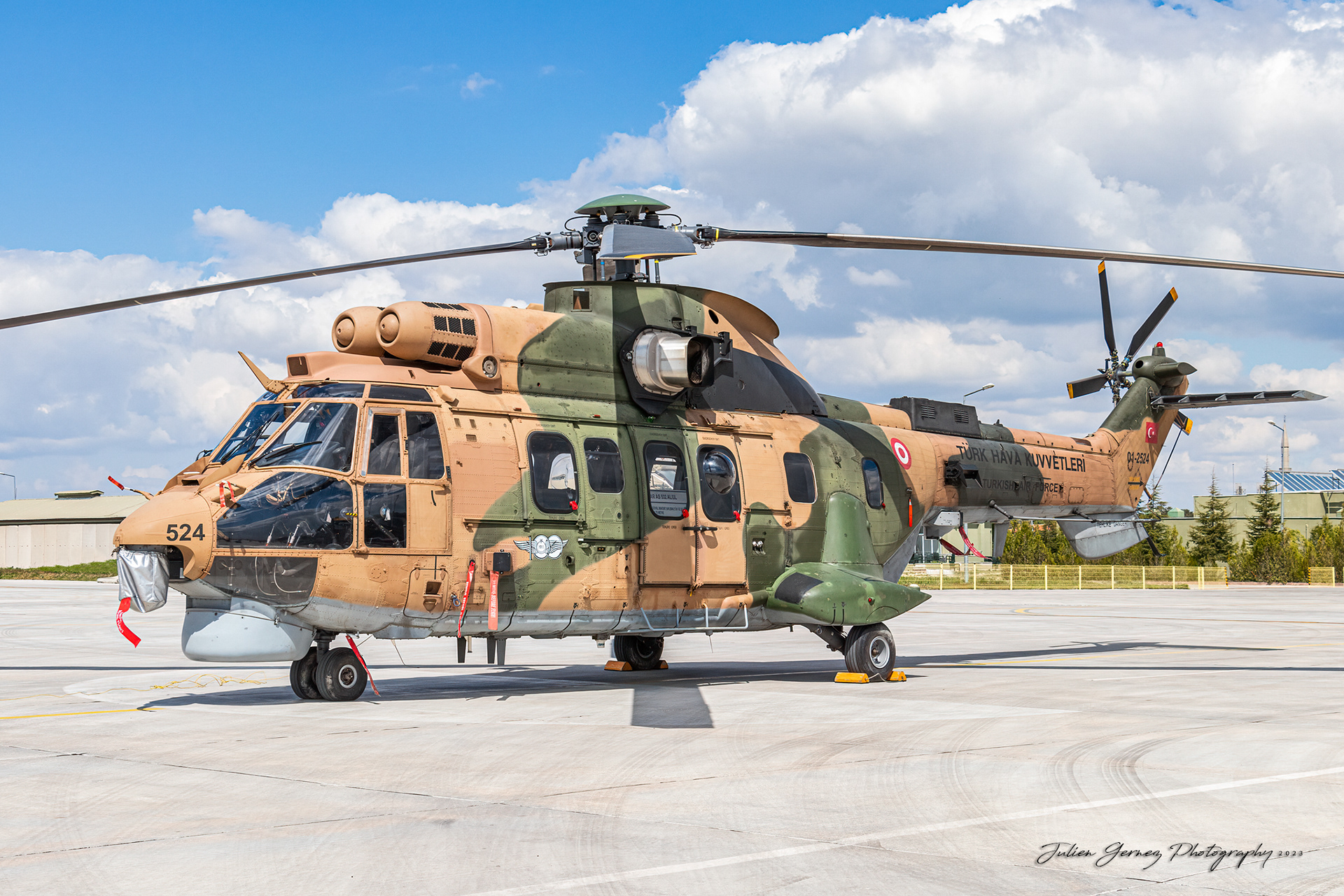 Aérospatiale AS-532UL Cougar - Turkish Air Force - 135 Filo "Ates"