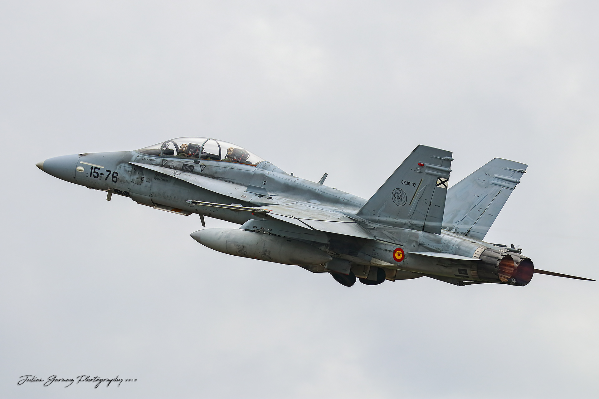 Mc Donnell Douglas EF-18BM Hornet - Spanish Air Force - Ala15