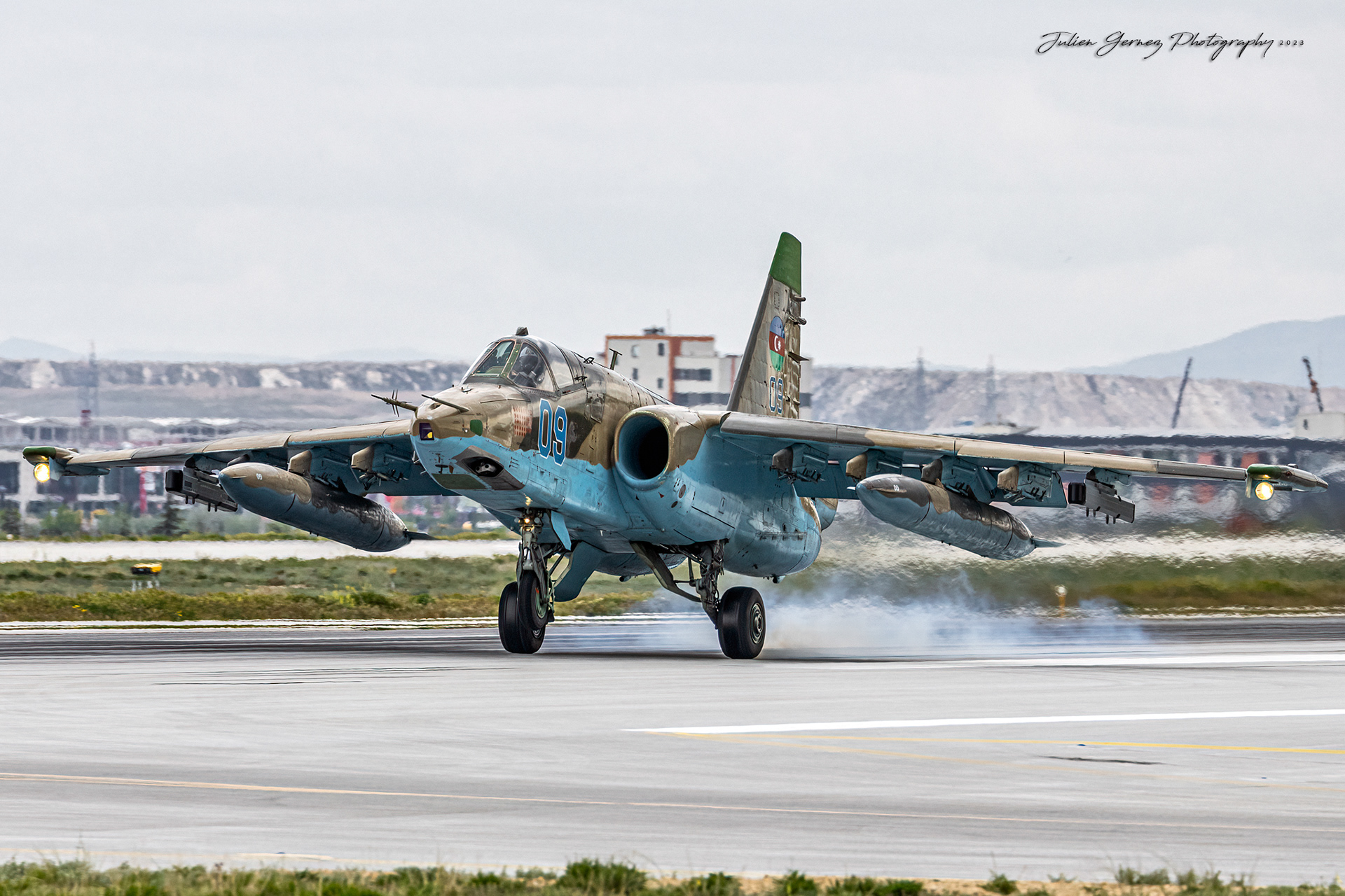 Sukhoi Su-25 Frogfoot - Azerbaijan Air Force - SU-25 Eskadrilya