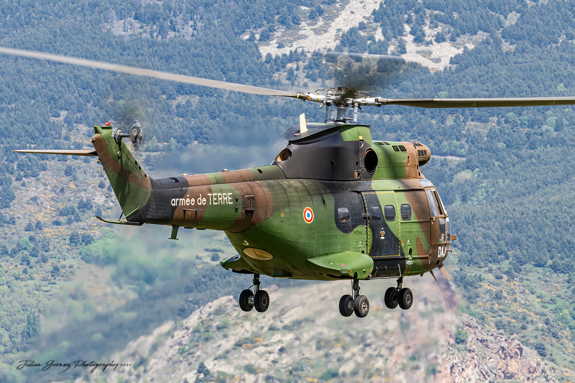 Sud Aviation SA-330B Puma - French Army - 3e RHC